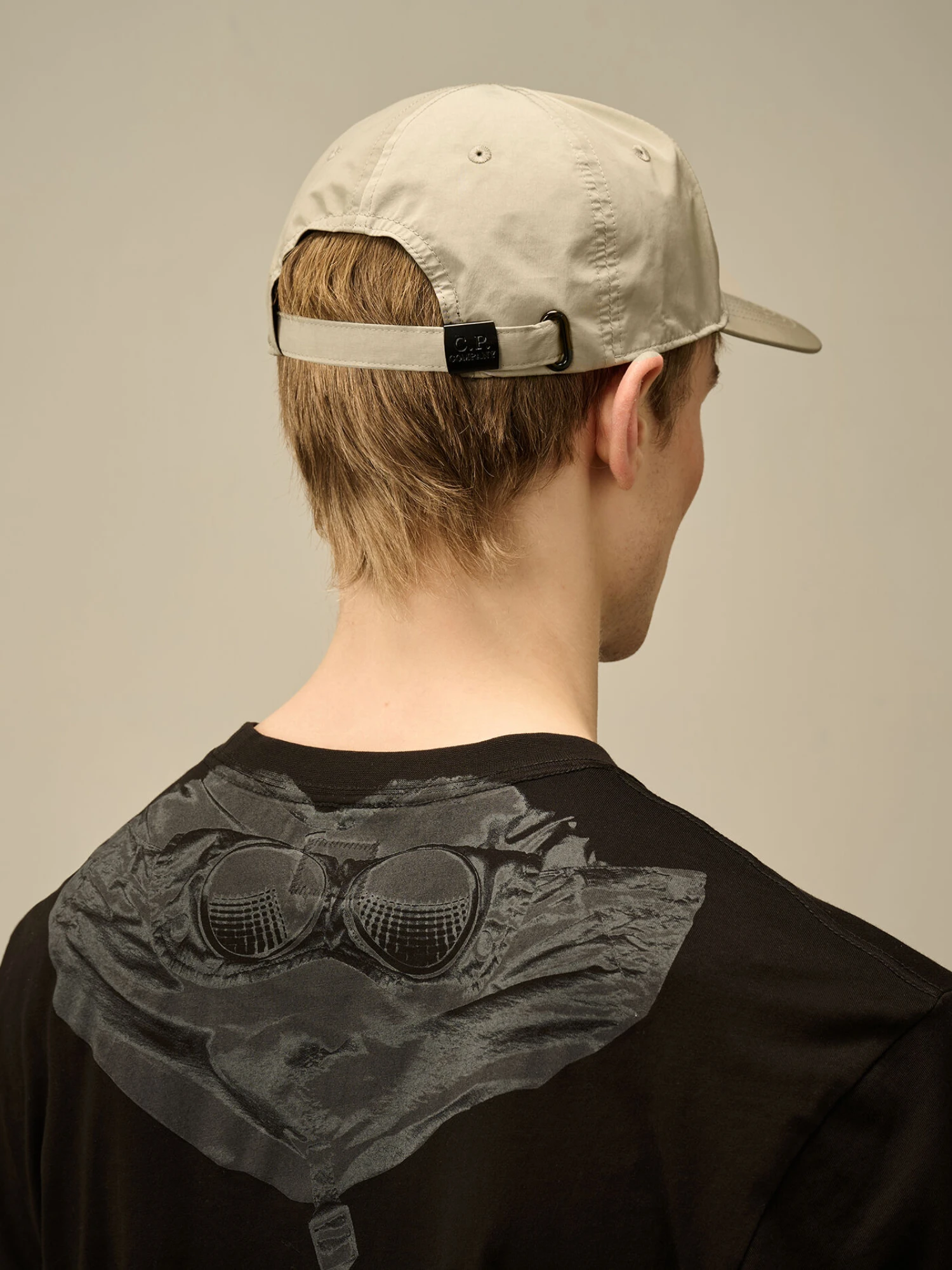 Кепка C.P. Company Chrome-R Logo Cap Vintage Khaki
