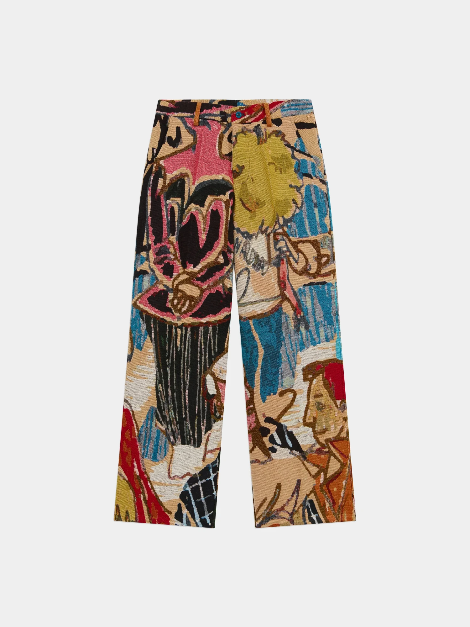 Брюки KidSuper Jacquard Boy Who Jumped The Moon Multi