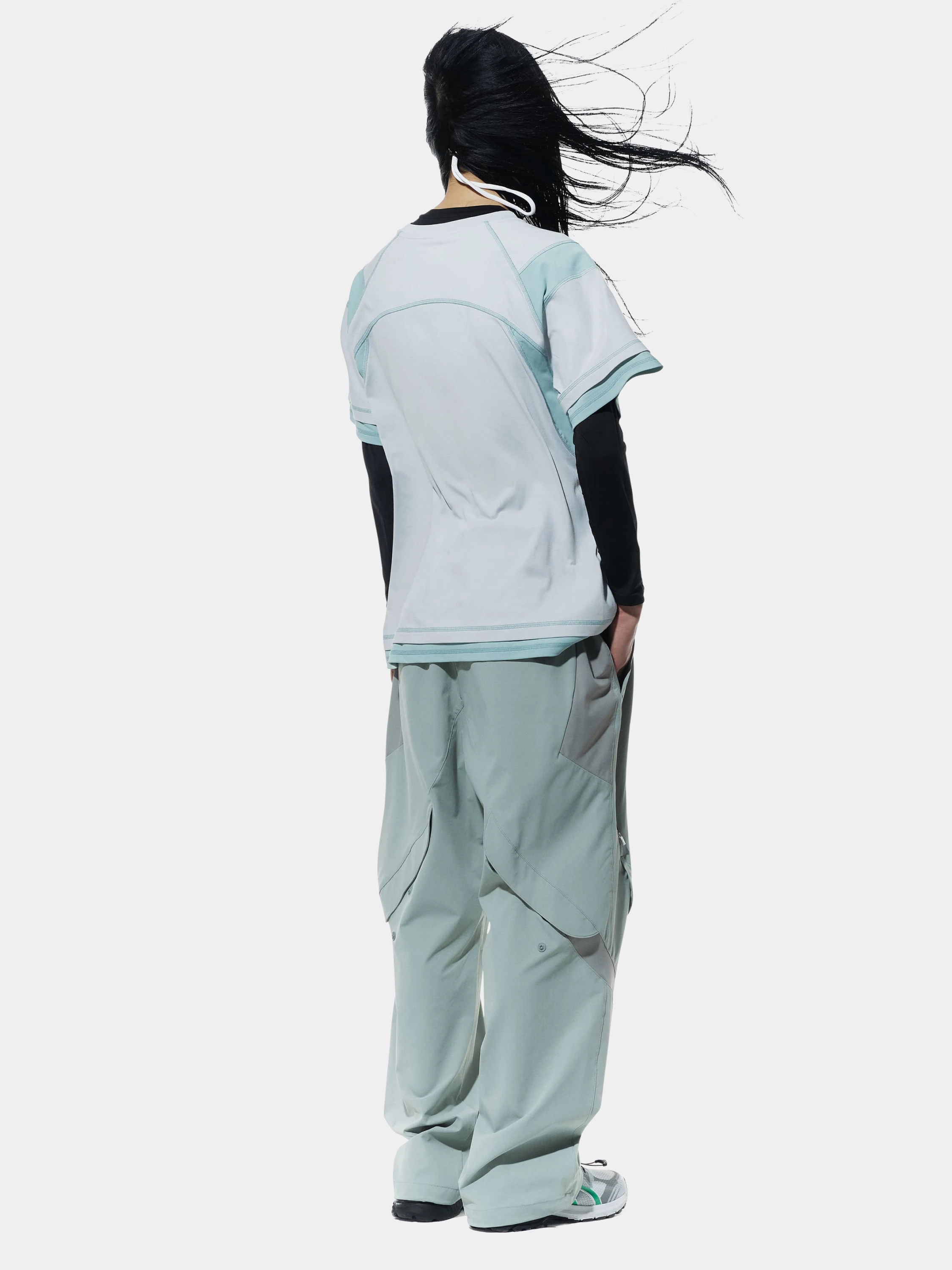 Футболка SAN SAN GEAR Mesh Paneled T-shirt Grey