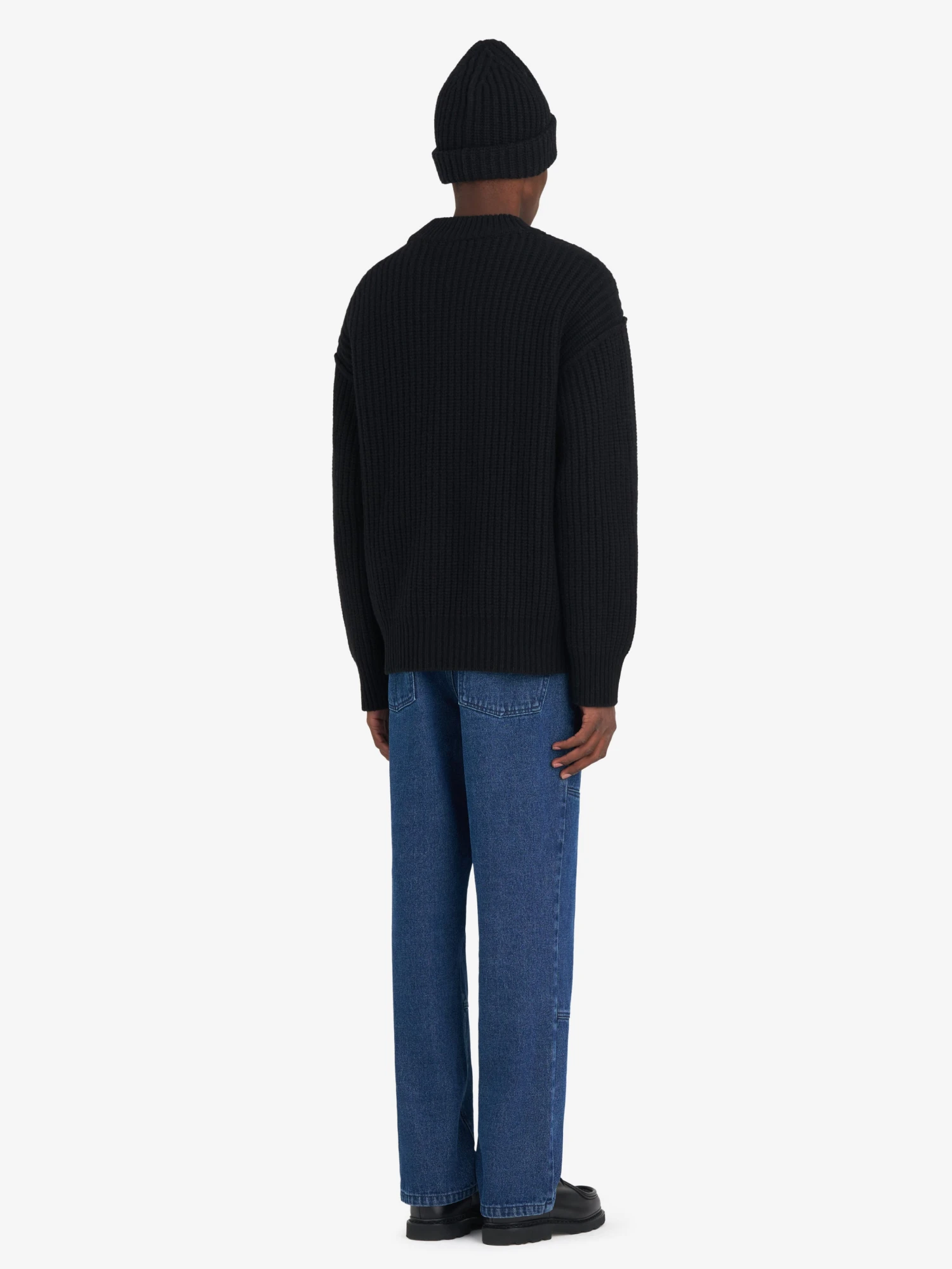 Свитер Études Ribbed Round Neck Europa Black