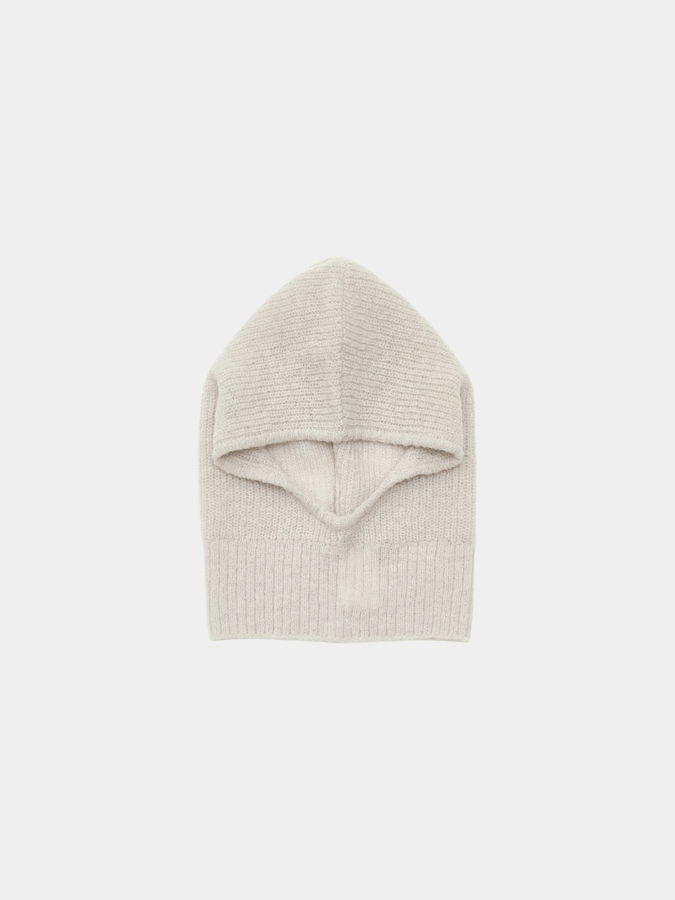 Женская балаклава AMOMENTO Alpaca Balaclava Light Grey