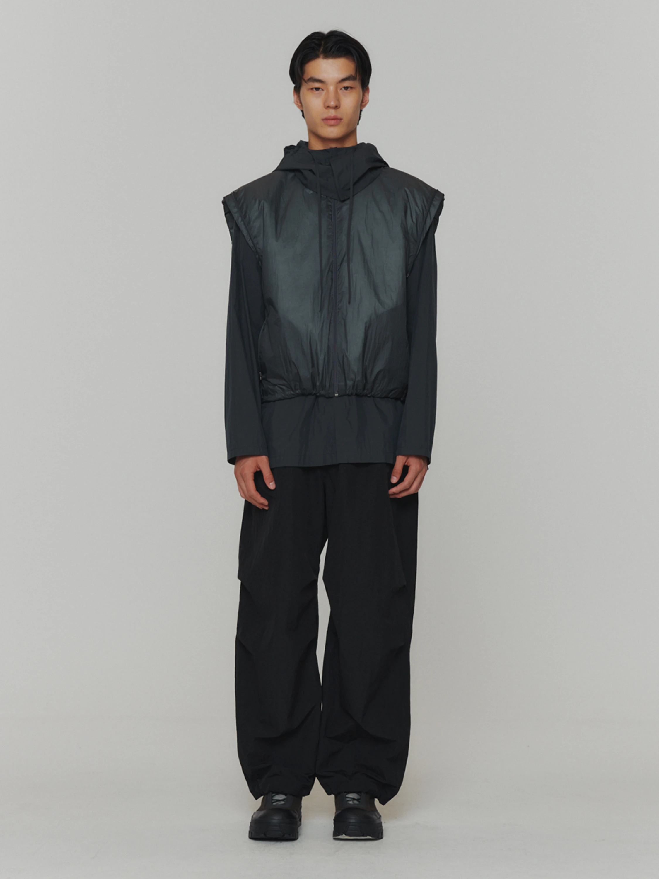 Куртка-трансформер AMOMENTO Mens Detachable Navy