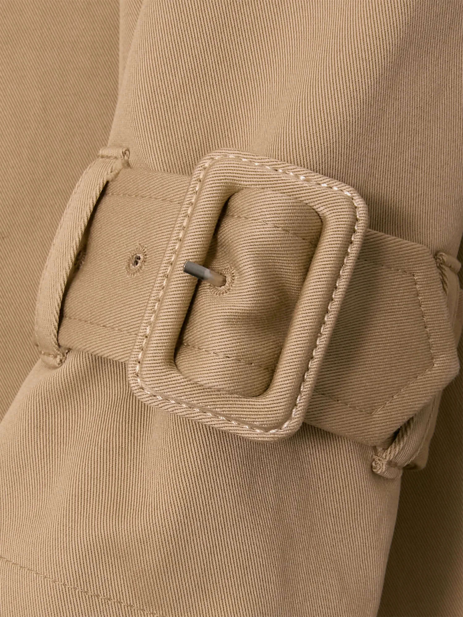 Женский тренч MUGLER Dropped Beige