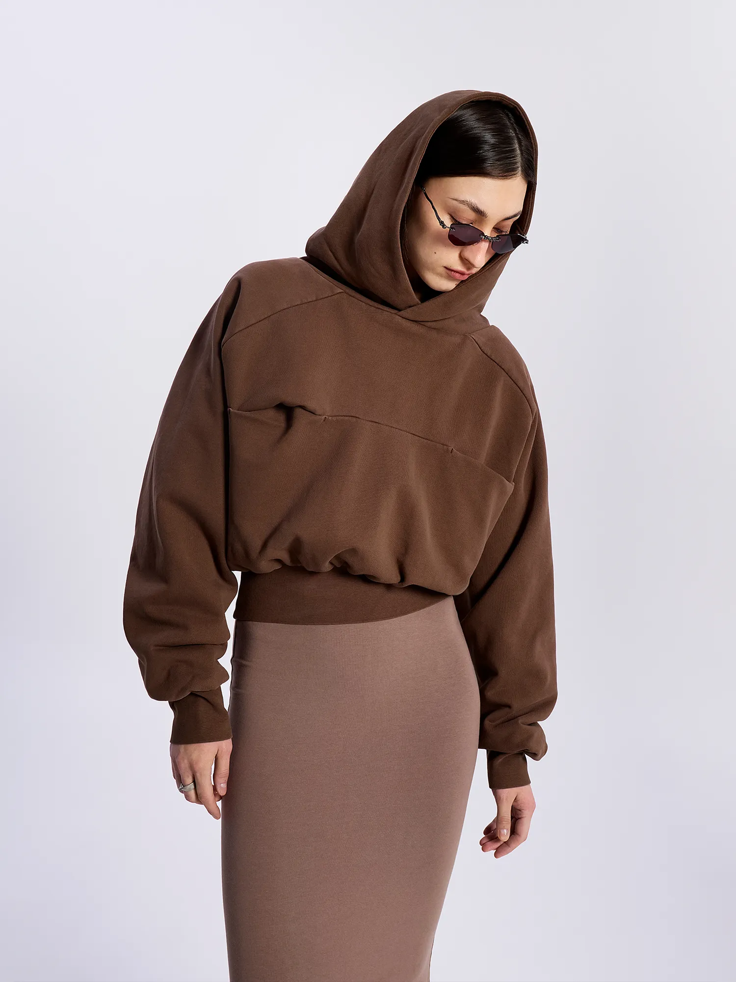 Худи entire studios Double Double Hood Brunette