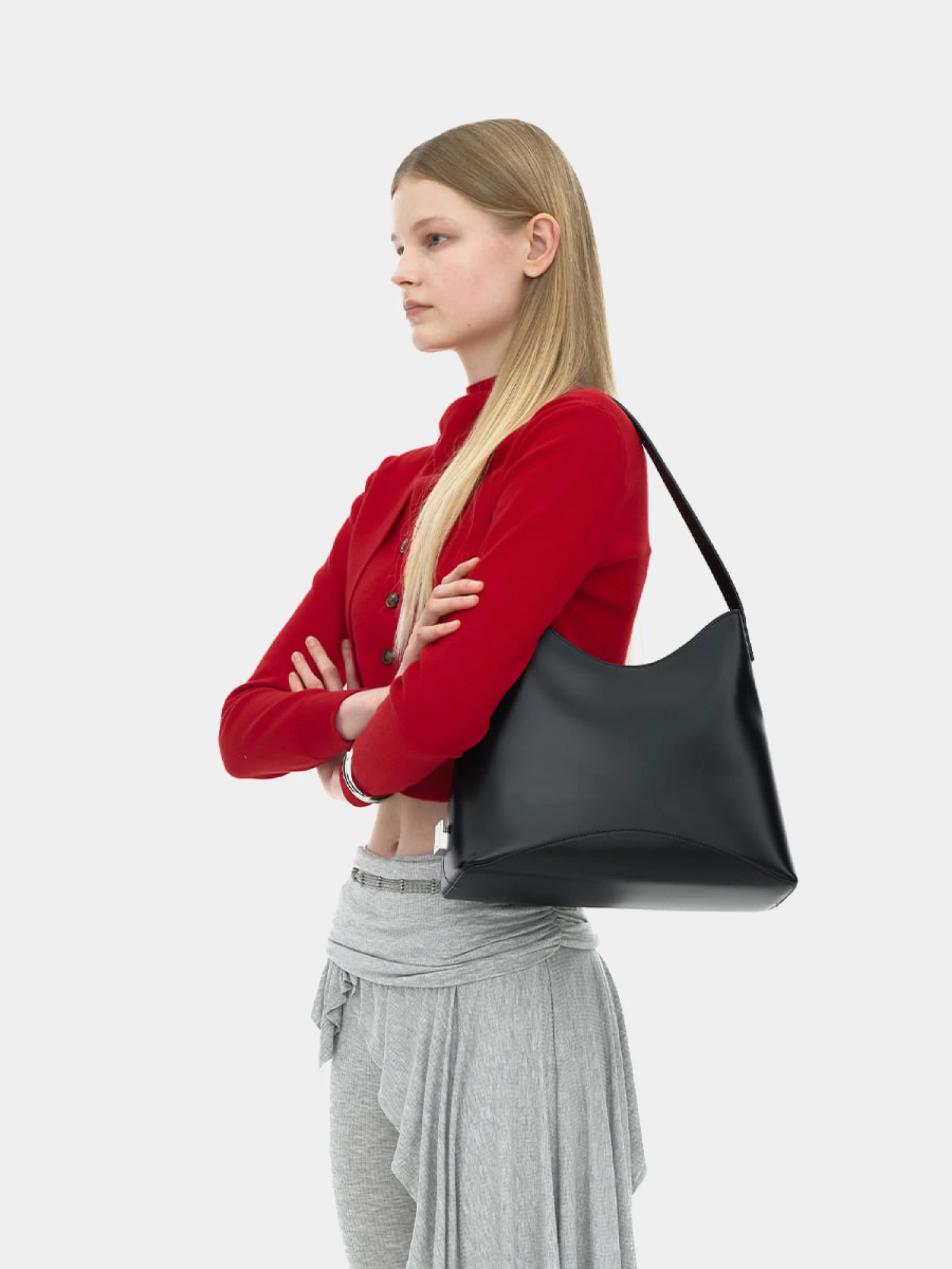 Сумка OSOI Egg Hobo Black