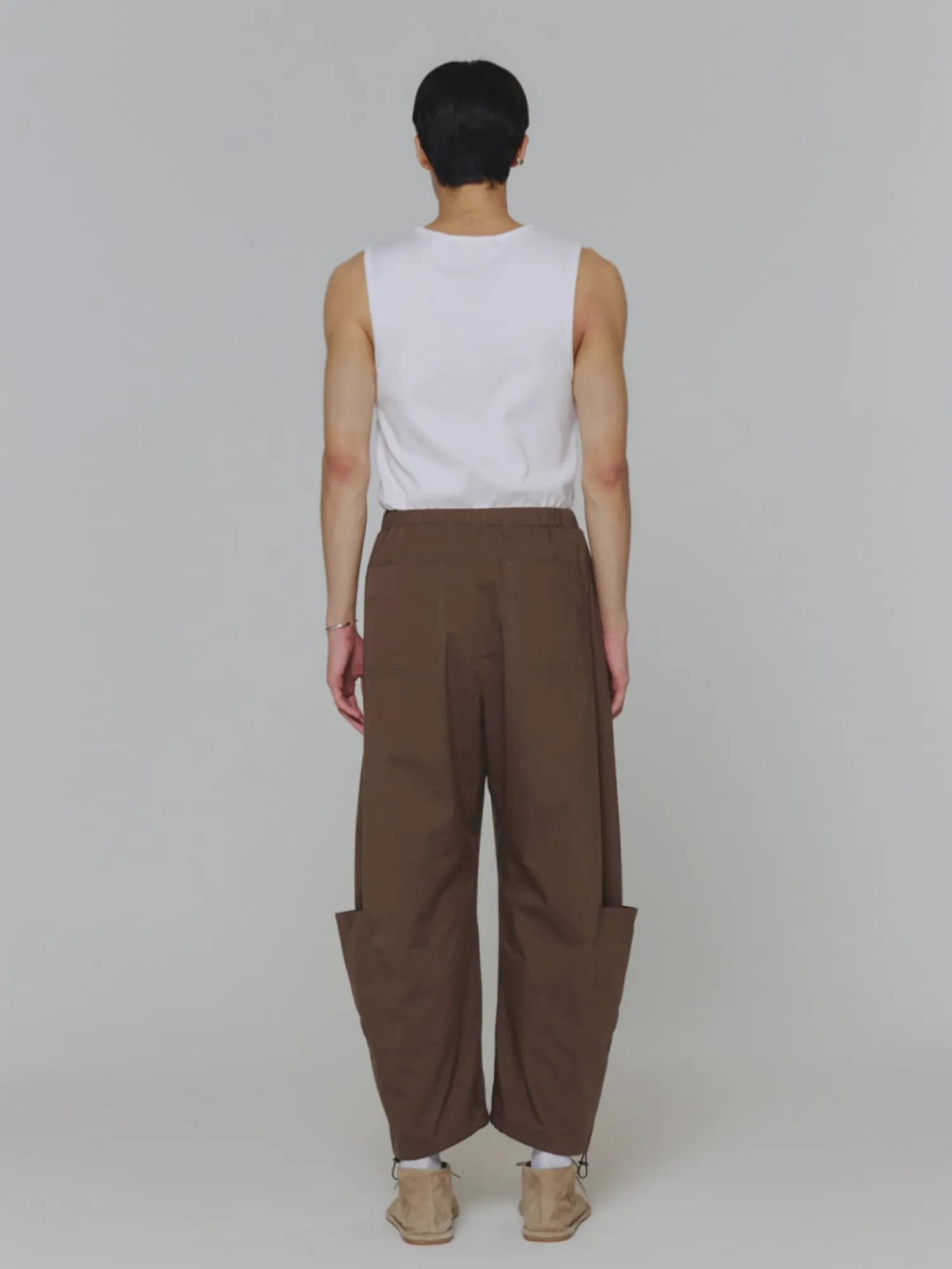 Брюки AMOMENTO Pocket Work Pants Brown