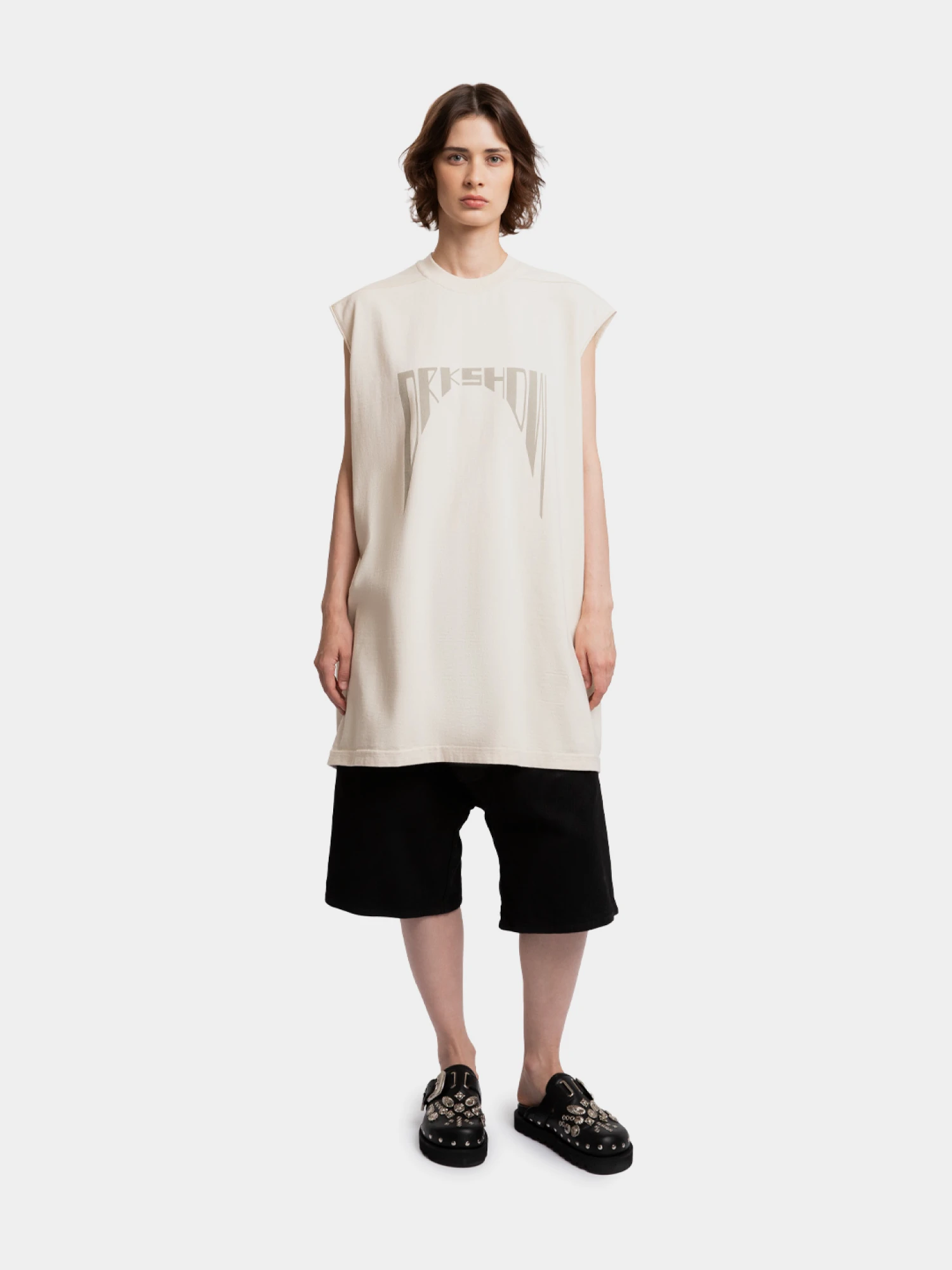 Футболка RICK OWENS DRKSHDW Tarp Natural/Pearl