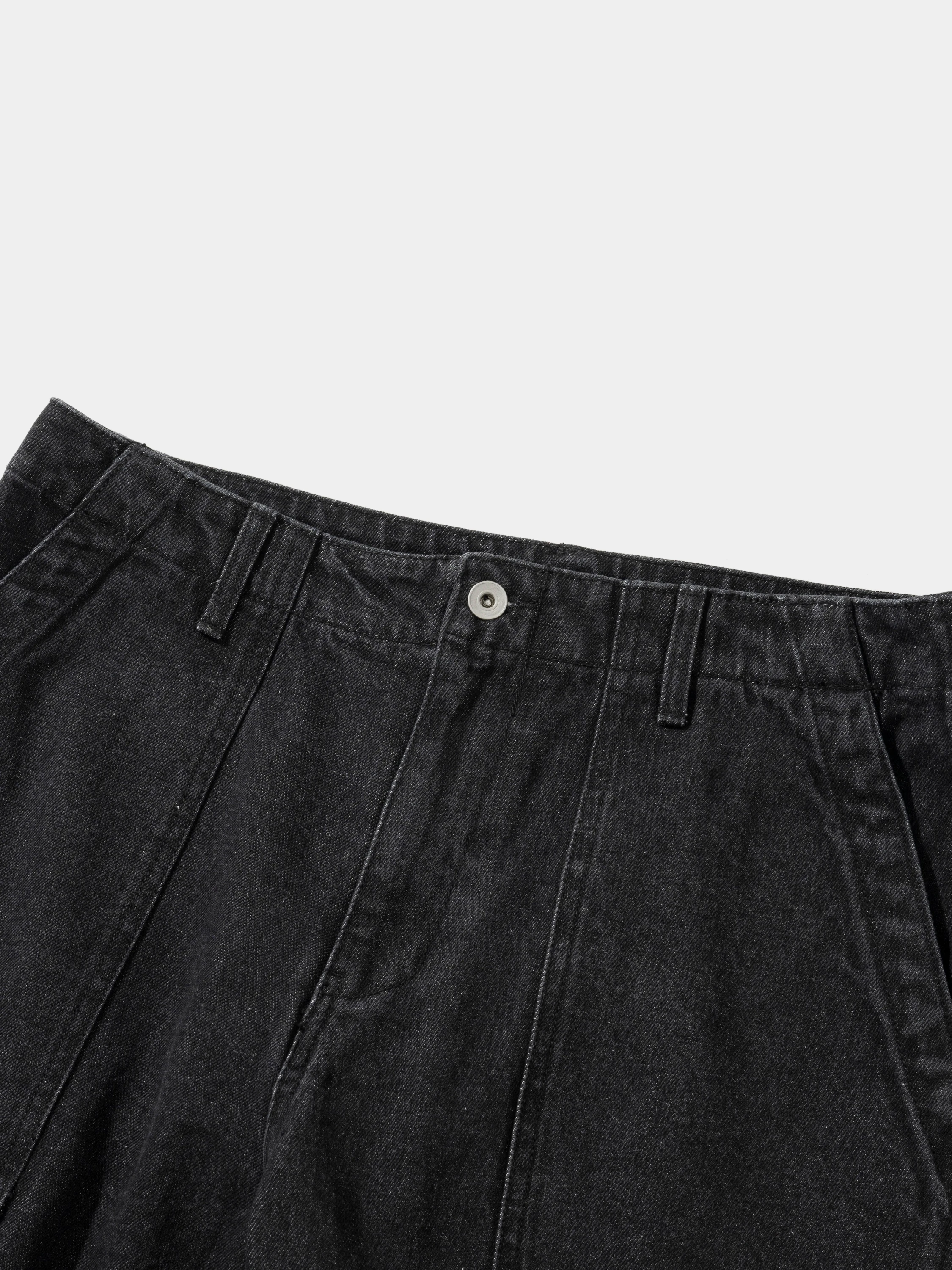 Джинсы Uniform Bridge Og Fatigue Denim Pants Black Washed