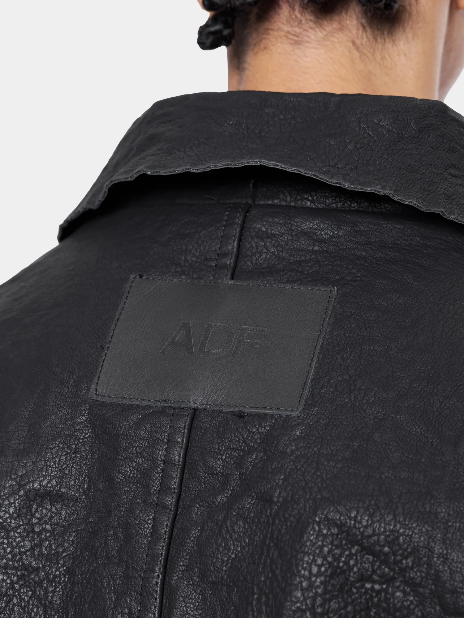 Кожаная куртка ARNODEFRANCE Metalized Leather Black