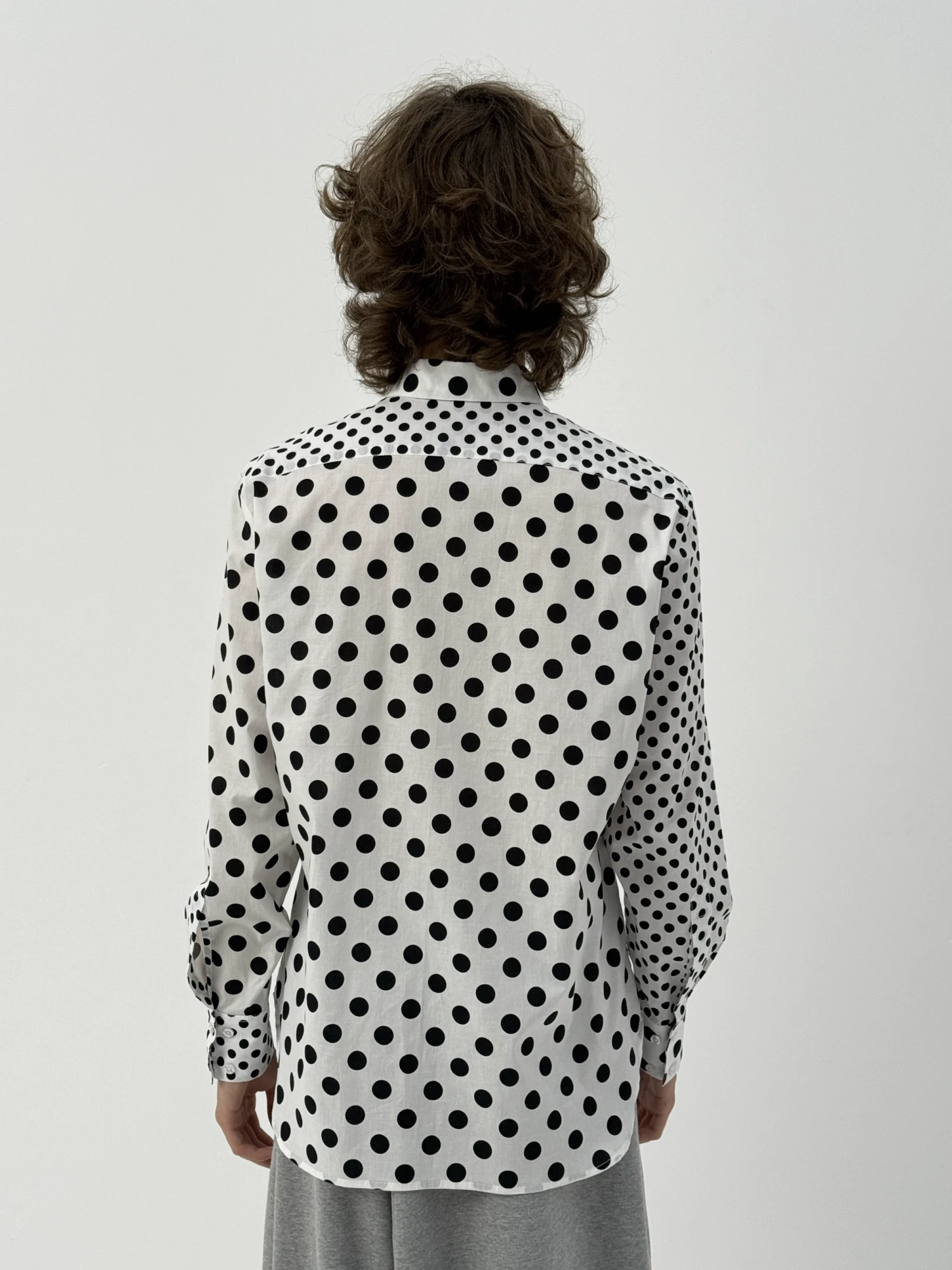 Рубашка Siniy Vsadnik Doubledots++ Shirt White/Black