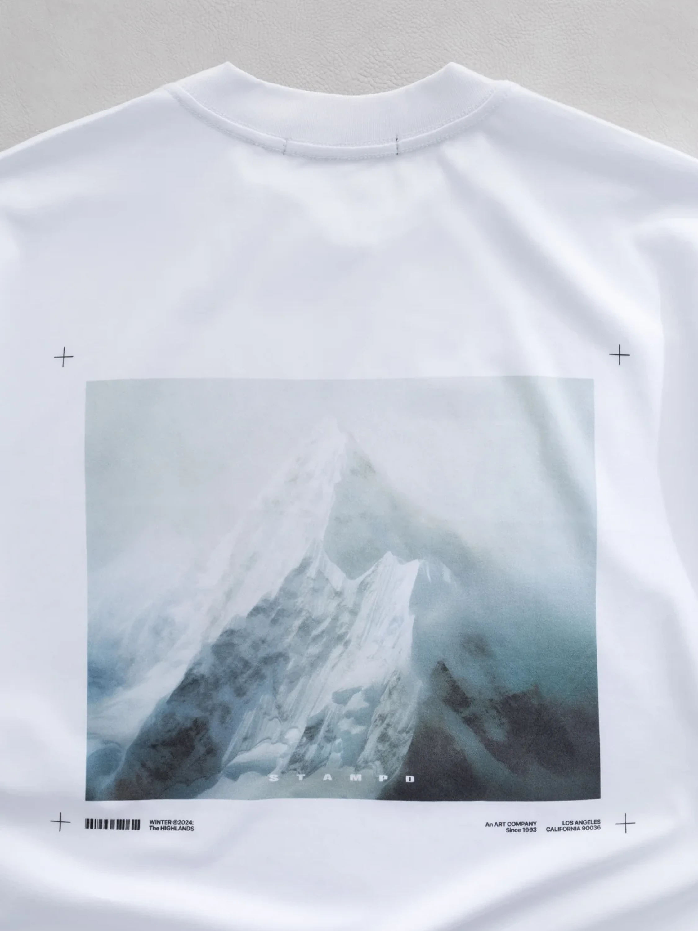 Футболка Stampd Mountain Peak Relaxed Tee White