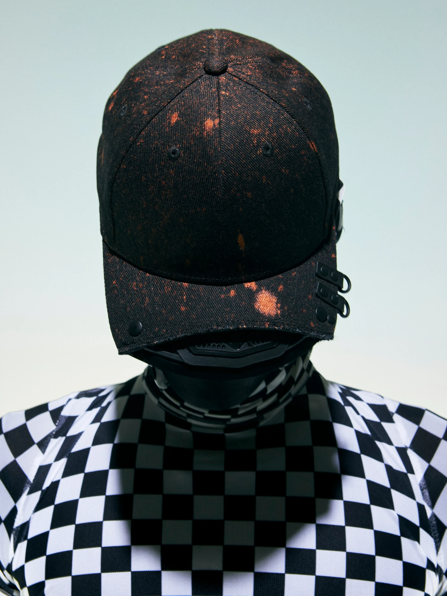 Кепка INNERRAUM Object C52 Cropped Baseball Acid Drops