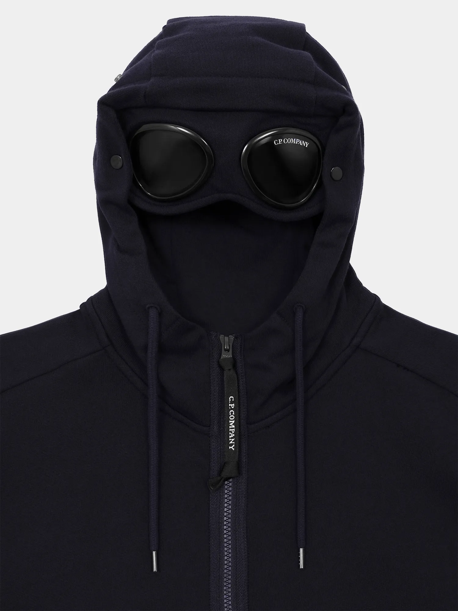 Зип-худи C.P. Company Diagonal Raised Fleece Total Eclipse