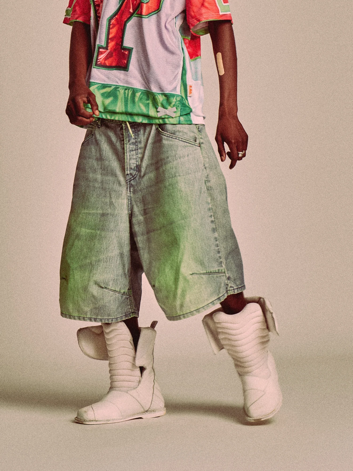 Шорты PDF Knee Short Blue Green