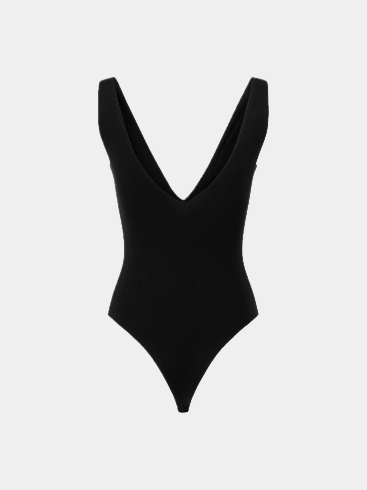Женское боди entire studios V Neck Bodysuit Soot