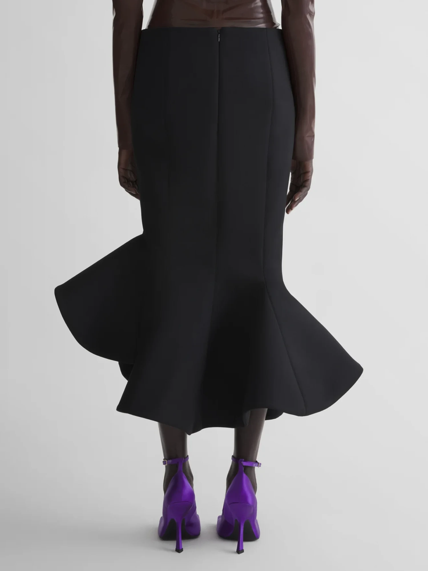 Женская юбка MUGLER Mermaid Black