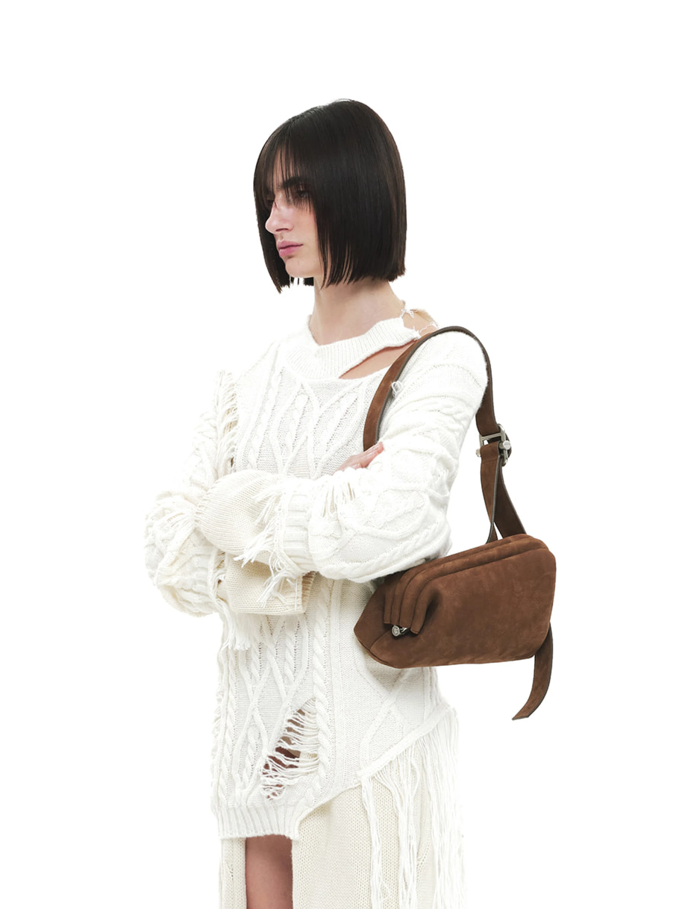Сумка OSOI Slide Brot Nubuck Brown