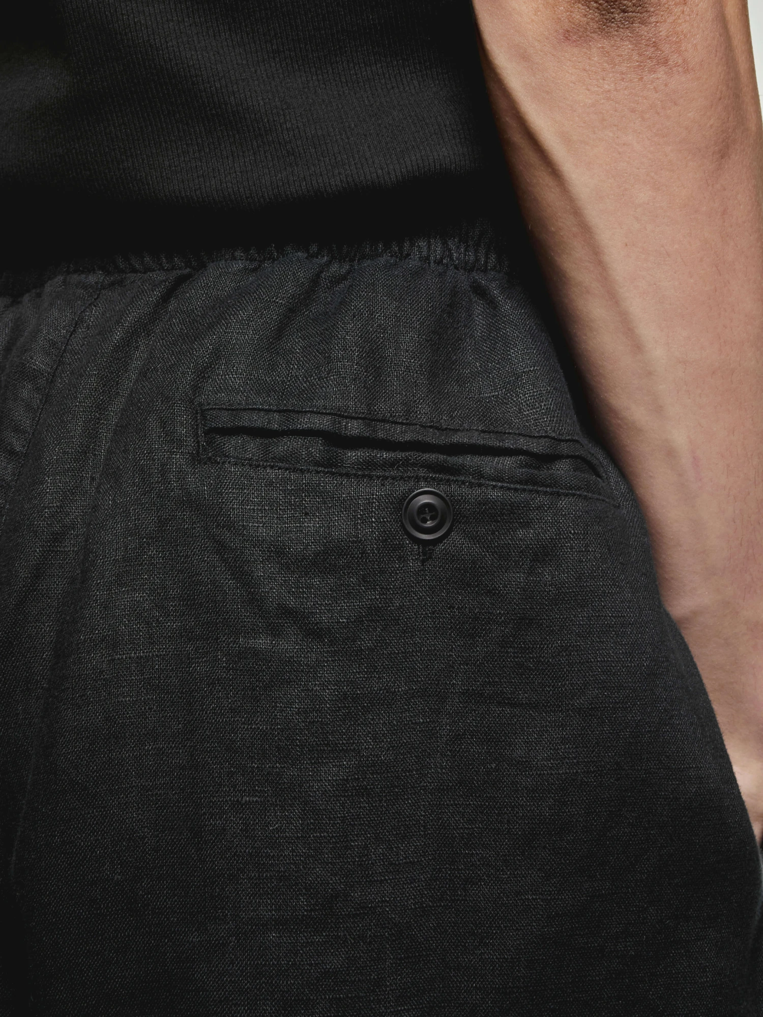 Брюки MKI MIYUKI ZOKU Linen Wide Leg Black