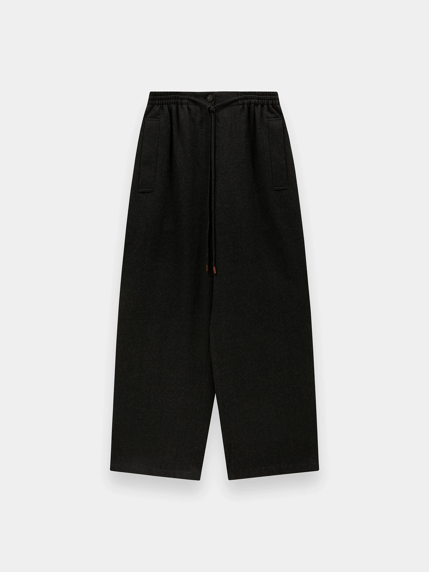 Женские брюки LE17SEPTEMBRE Drawstring Easy Wool Charcoal