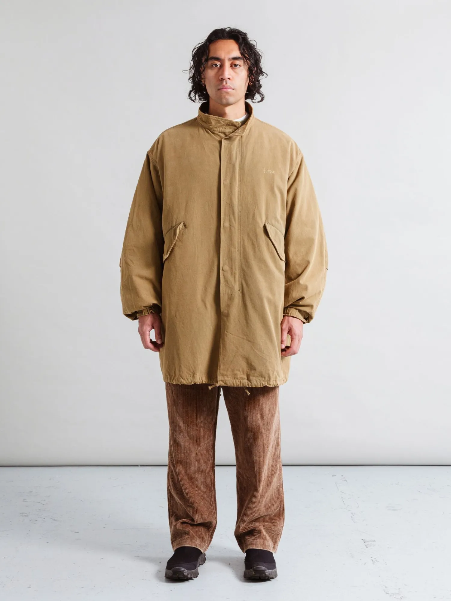 Двусторонняя куртка Heresy Weald Long Coat Green