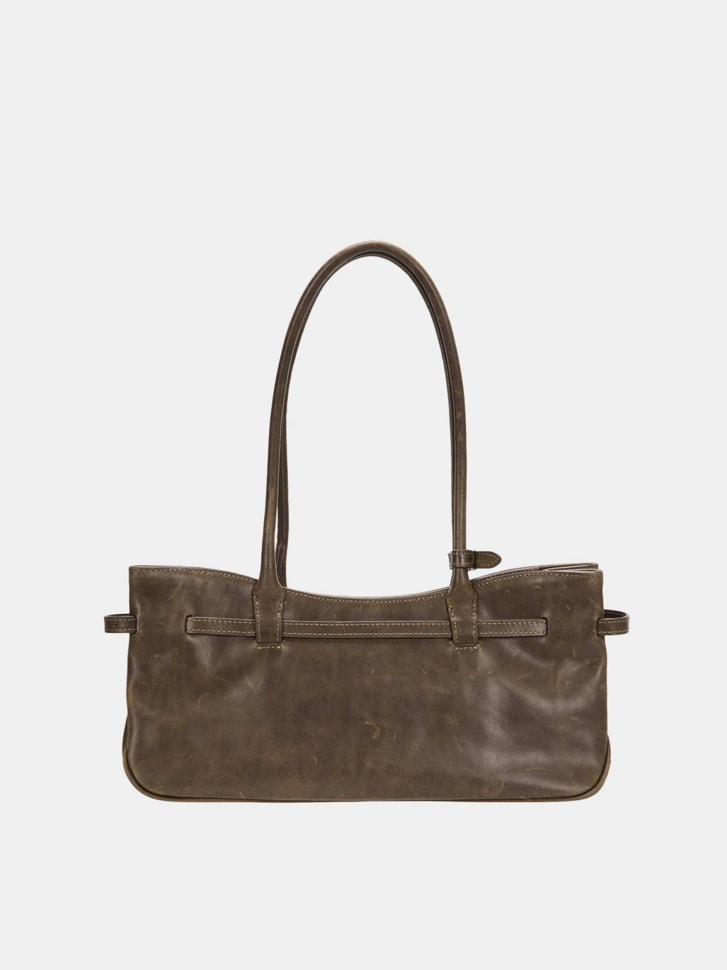 Женская сумка MARGESHERWOOD Grandma Used Shoulder Washed Brown