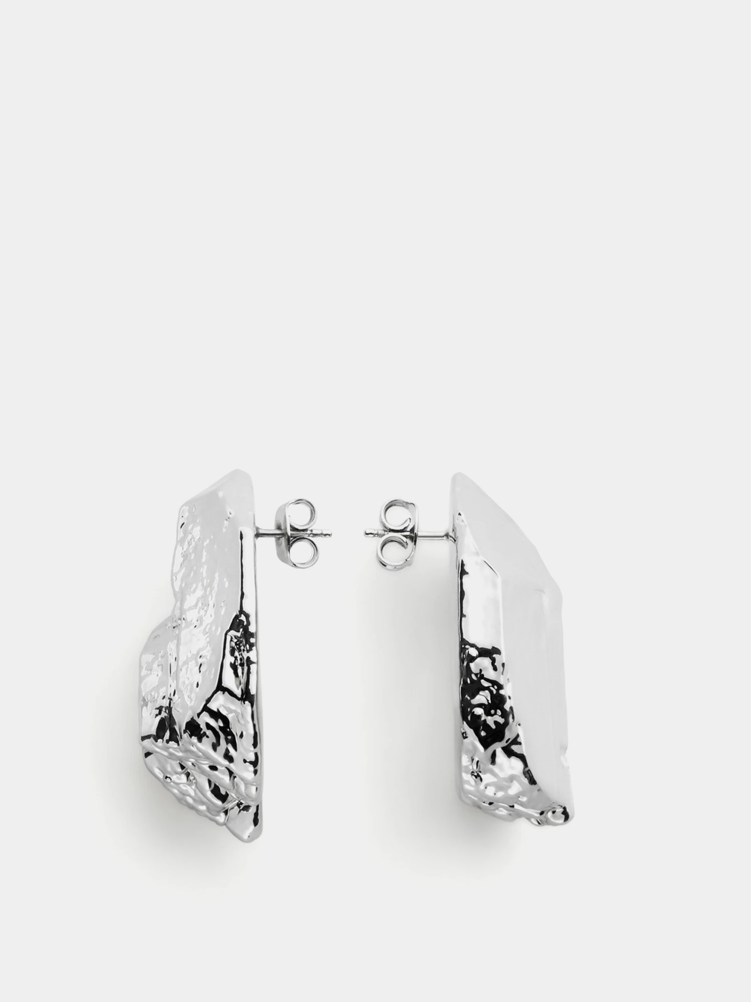 Серьги MM6 Maison Margiela Rock Hoop Earrings
