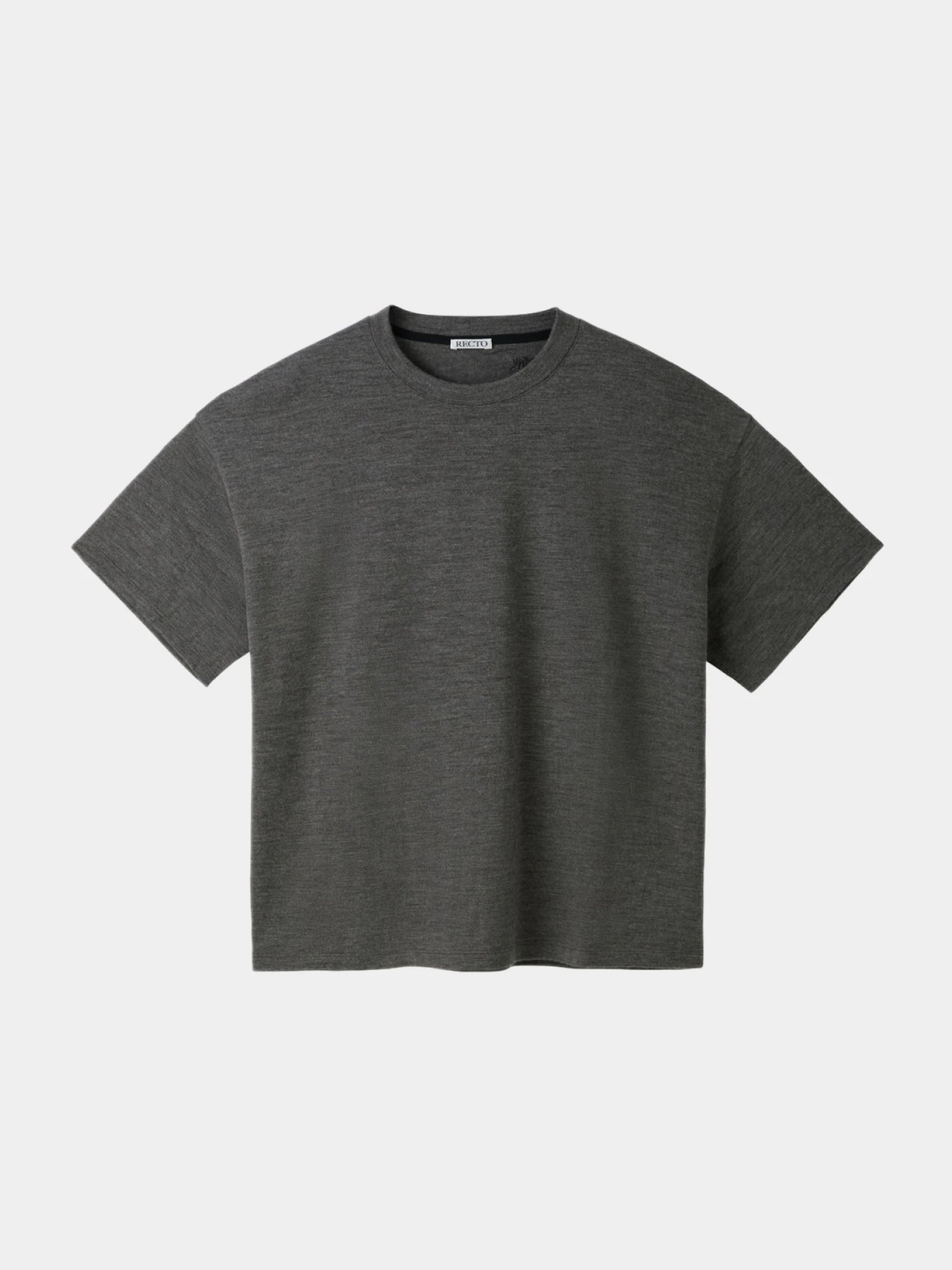 Футболка Recto Back Logo Wool Melange Grey