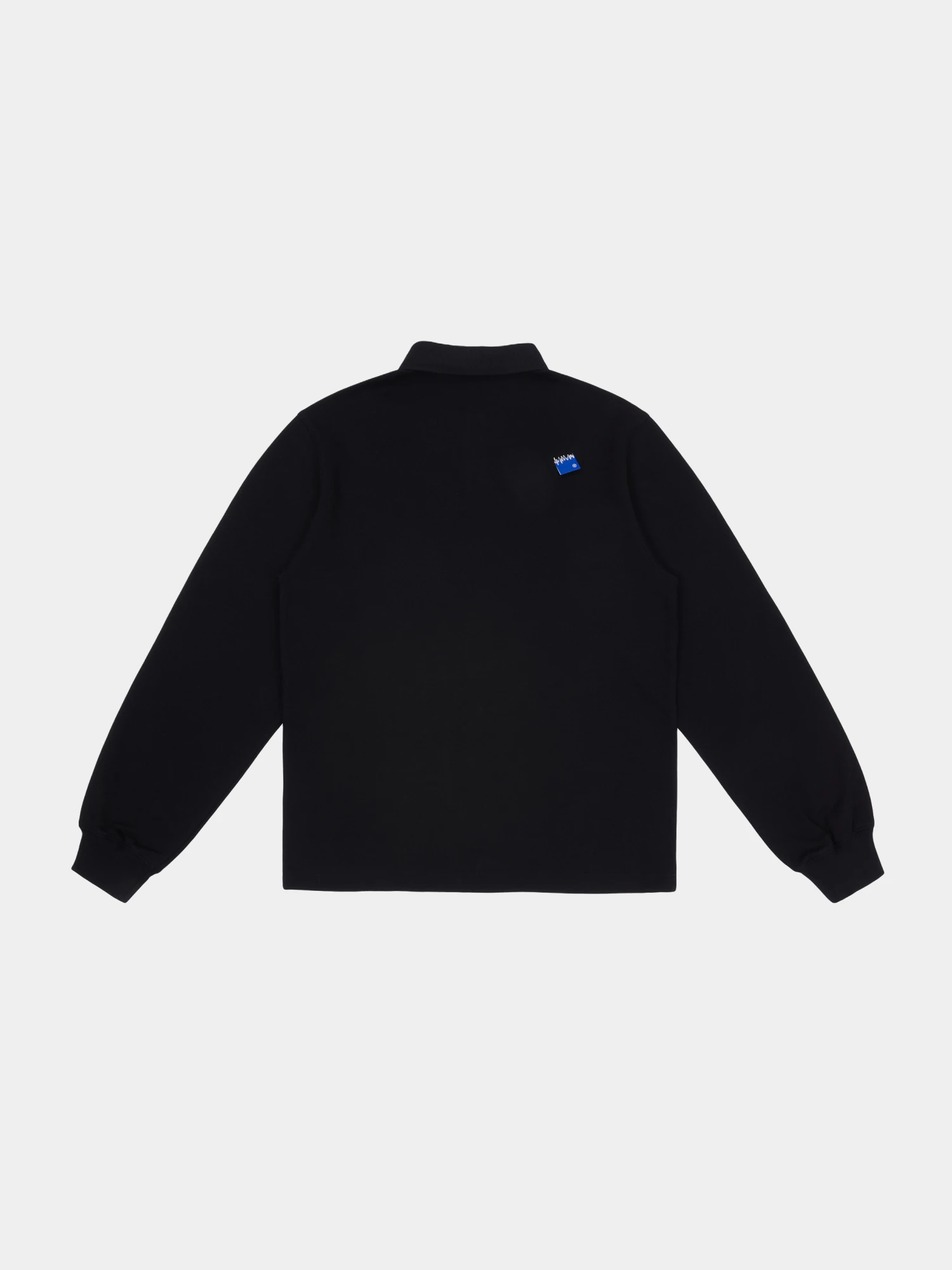 Поло ADERERROR Sig; BL Tag 04 Black
