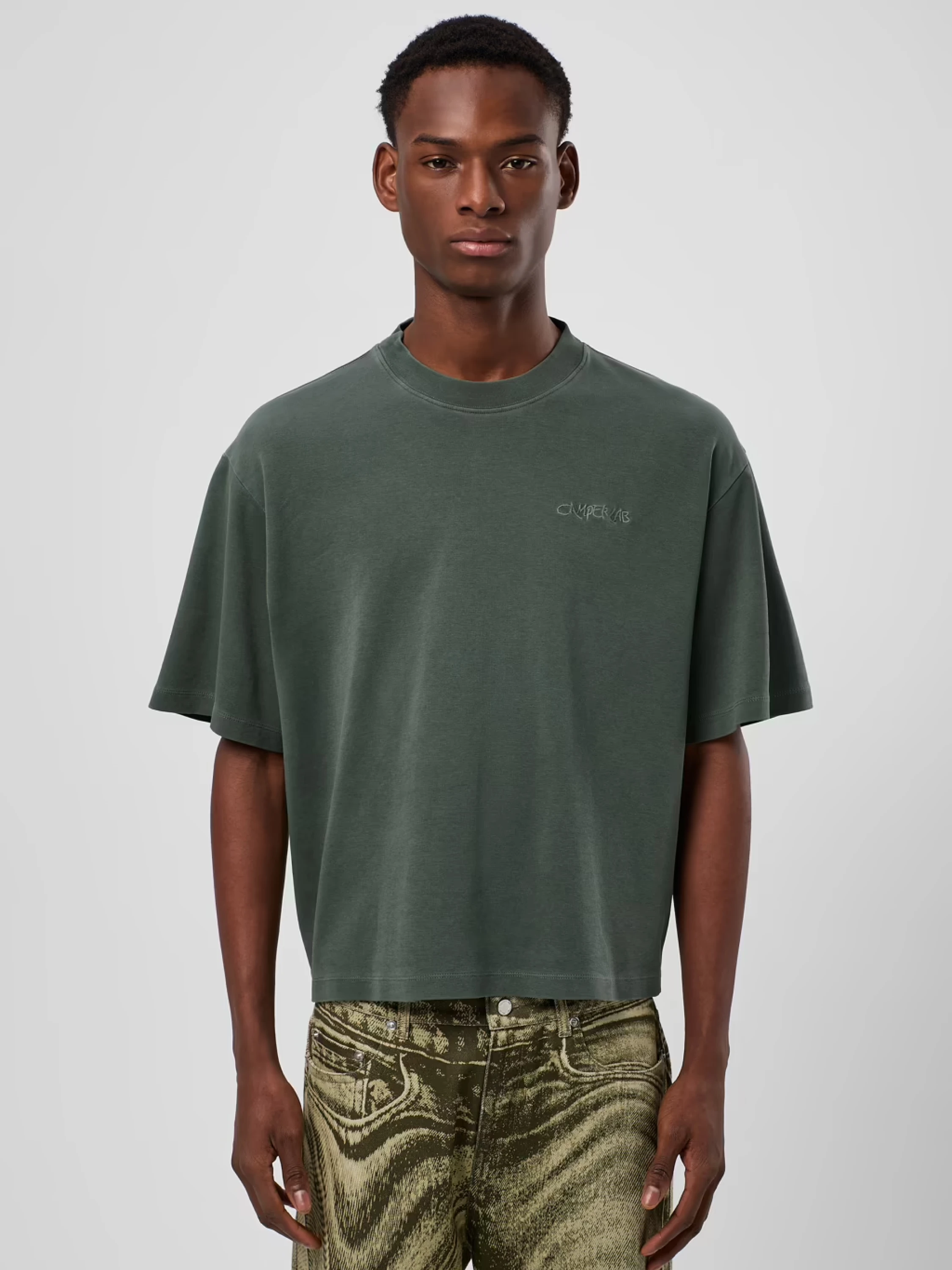 Футболка CAMPERLAB Cotton T-shirt Green
