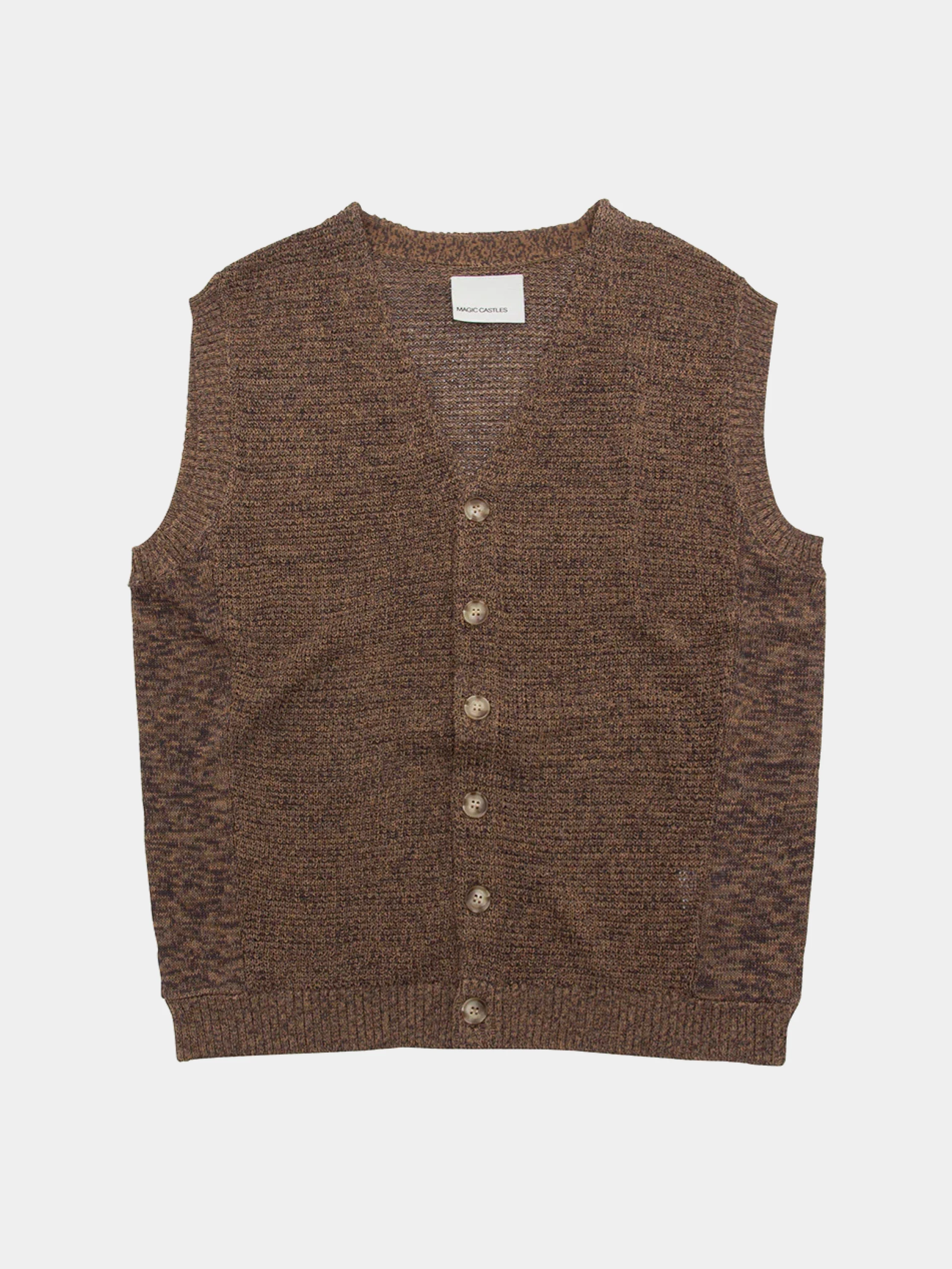 Жилет ACMH Mesh Button Up Vest Shiitake