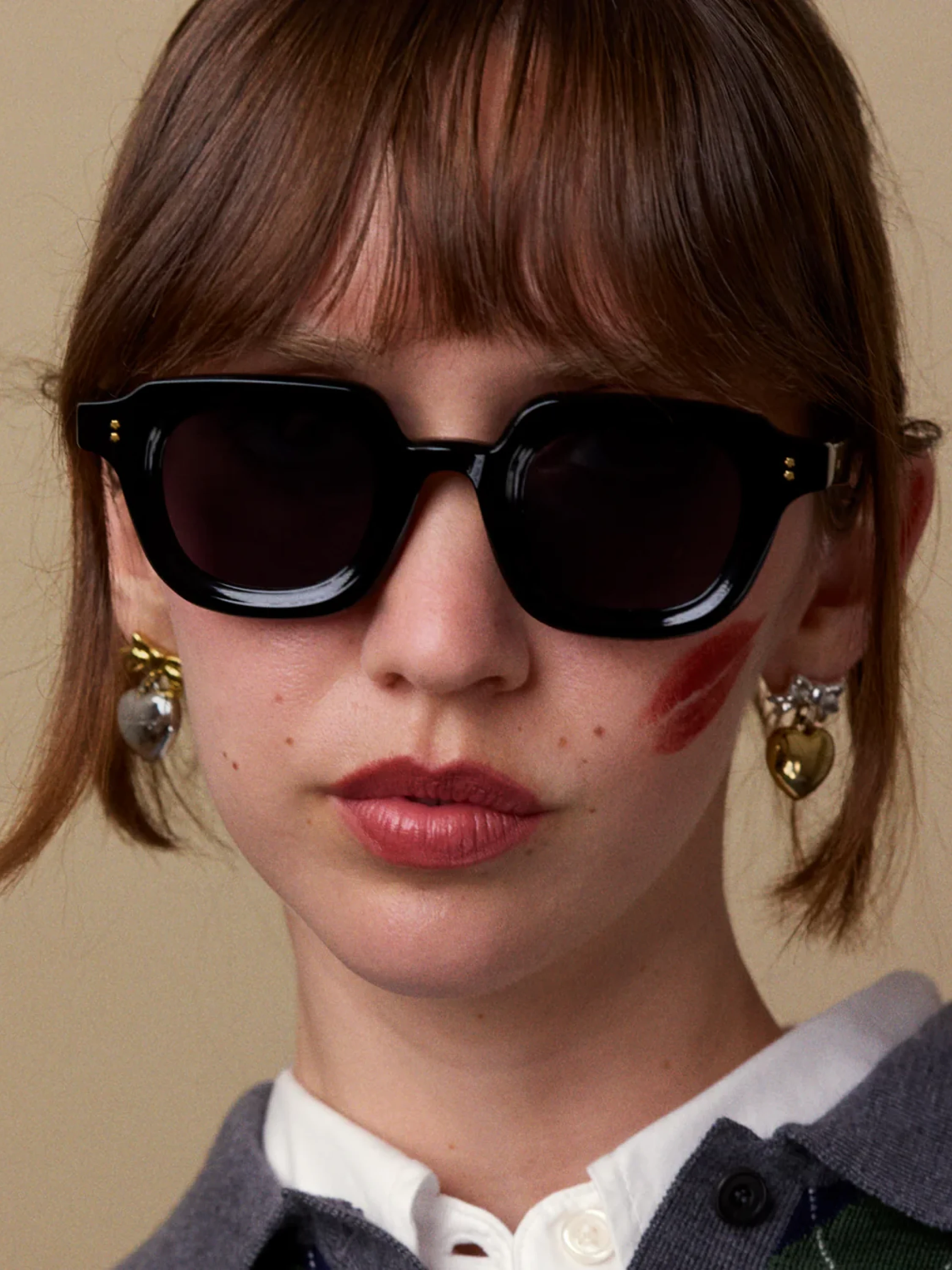 Очки Bonnie Clyde Gustave Black & Black Lens