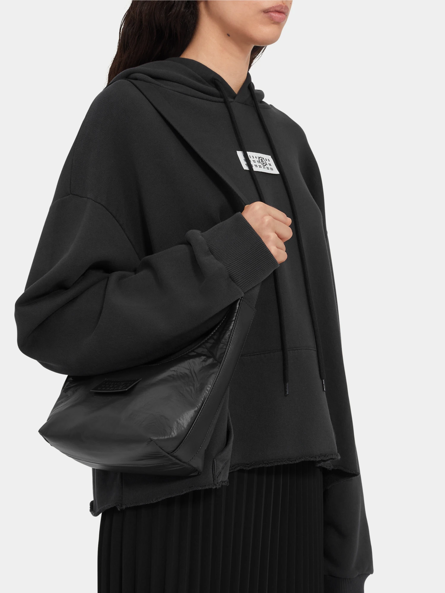 Сумка MM6 Maison Margiela Mini Hobo Black