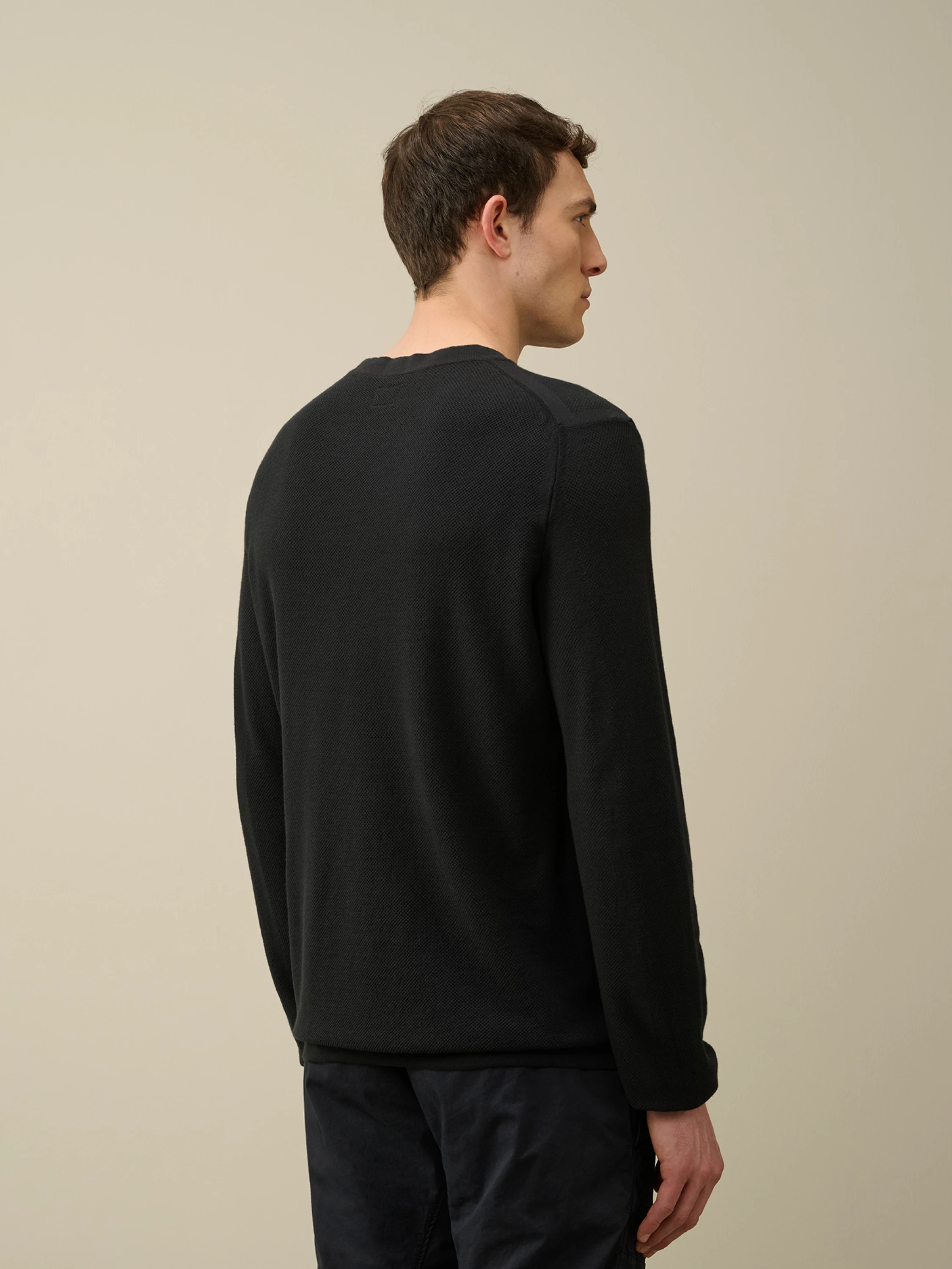 Свитшот C.P. Company Cotton Crepe Knit Black