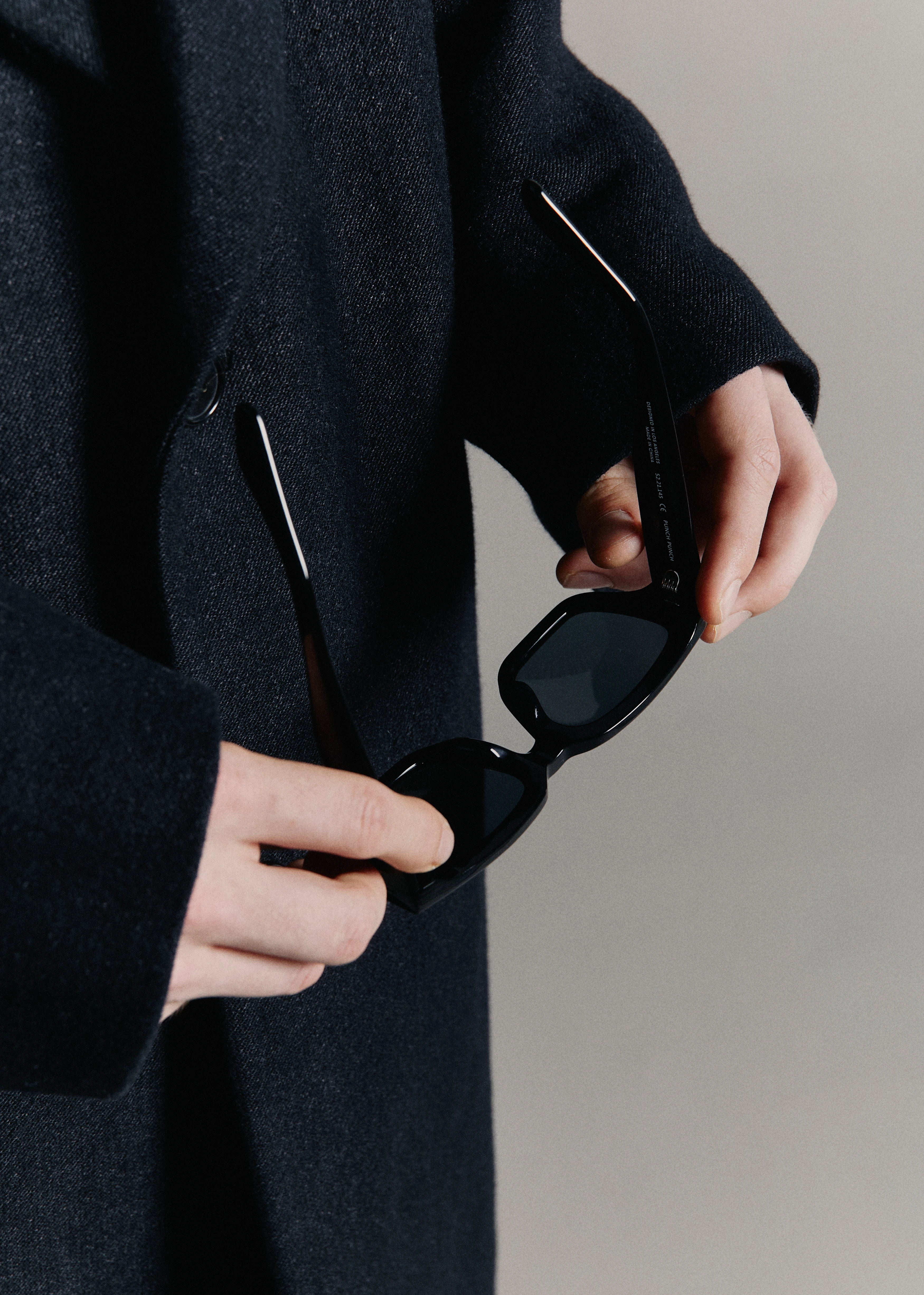 Очки Bonnie Clyde Punch Punch Black & Black Lens