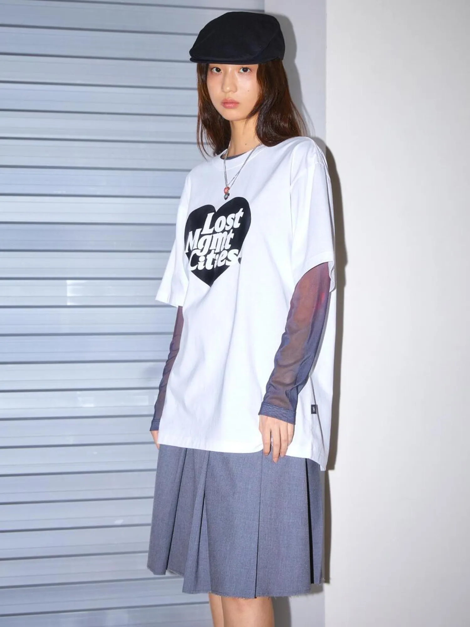 Футболка LMC Heart Logo Tee White