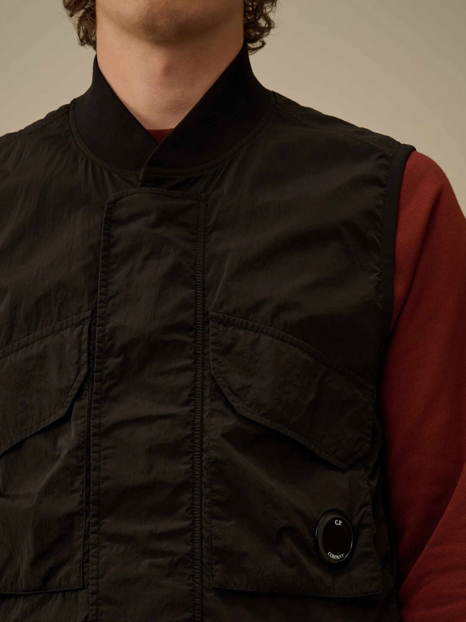 Жилет C.P. Company Chrome-R Lens Vest Black