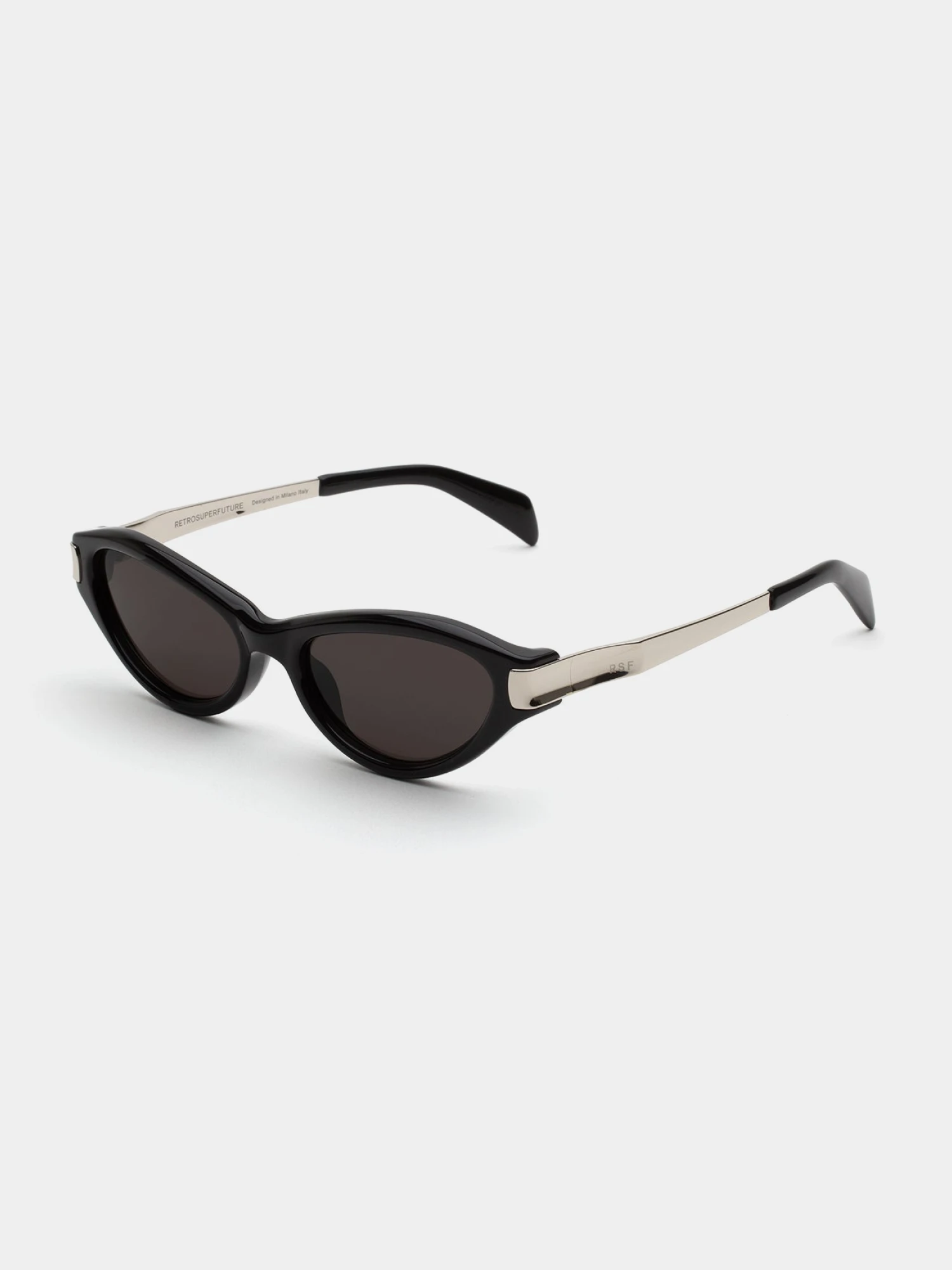 Очки RETROSUPERFUTURE Solazu Black & Silver