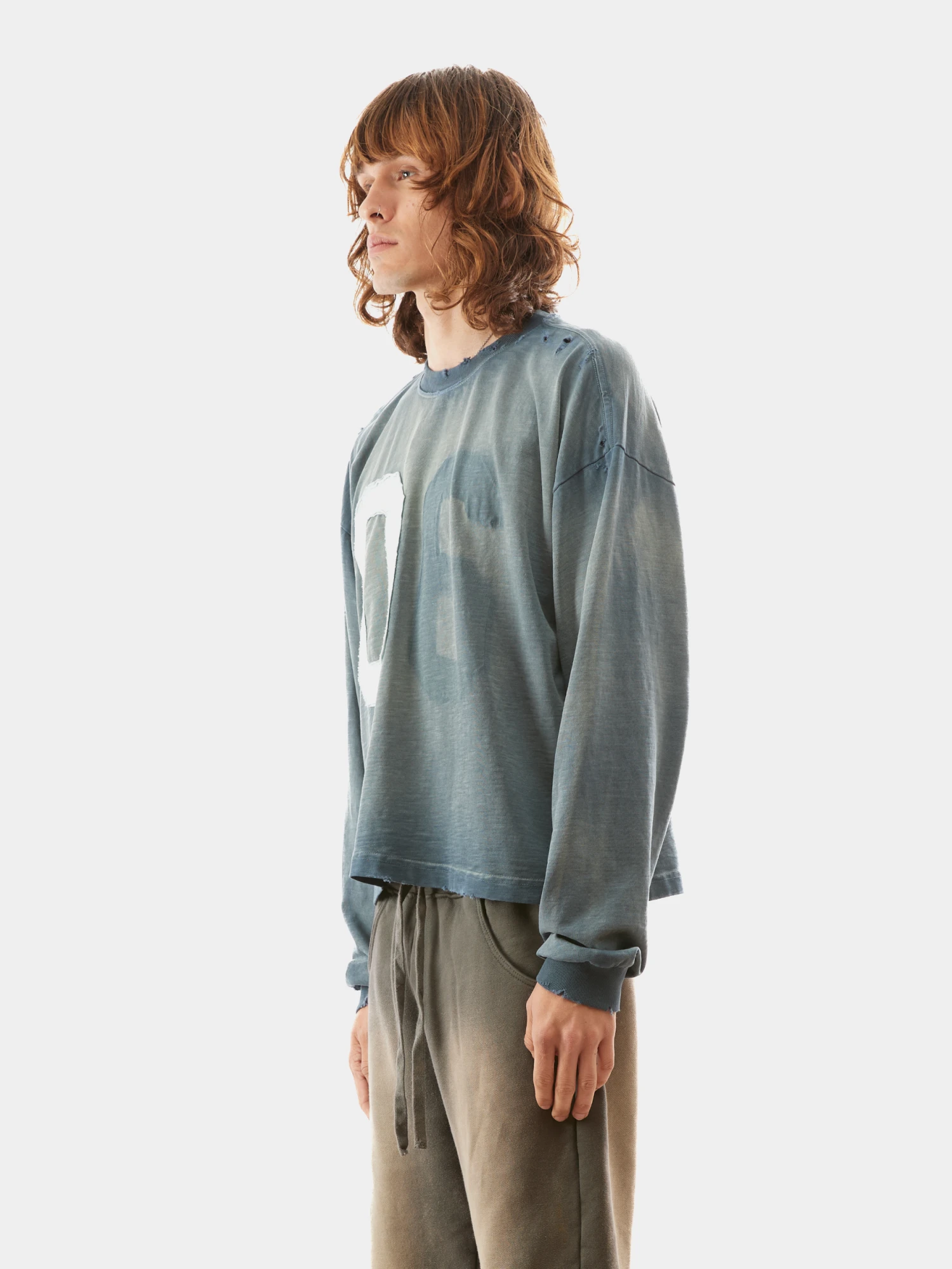 Лонгслив ALCHEMIST Zayn Long Sleeve T-Shirt Dark Navy