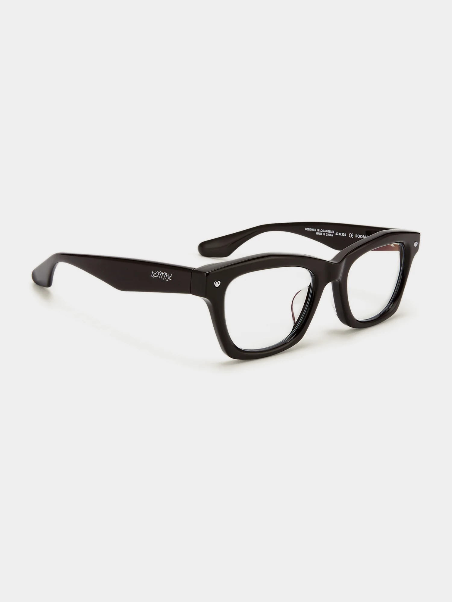 Очки Bonnie Clyde Room Service Dark Brown & Clear Lens