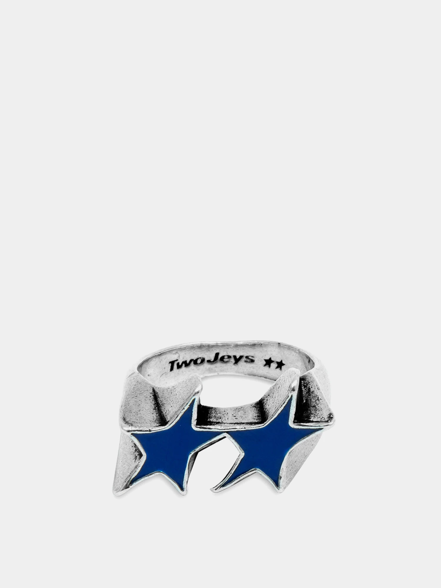Кольцо TWOJEYS Icon Enameled Single Blue
