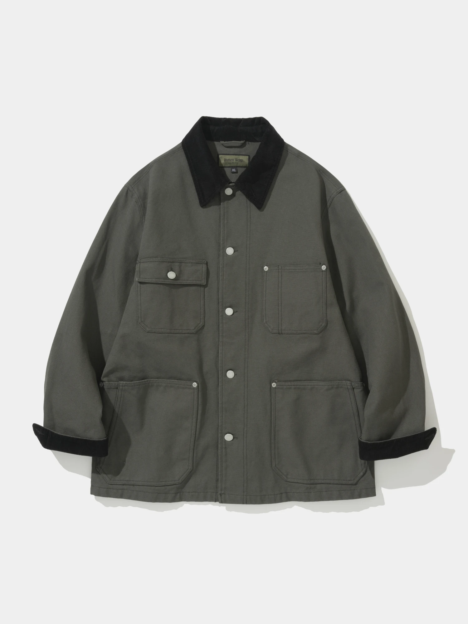 Куртка Uniform Bridge Oxford Coverall Chore Greyish Olive