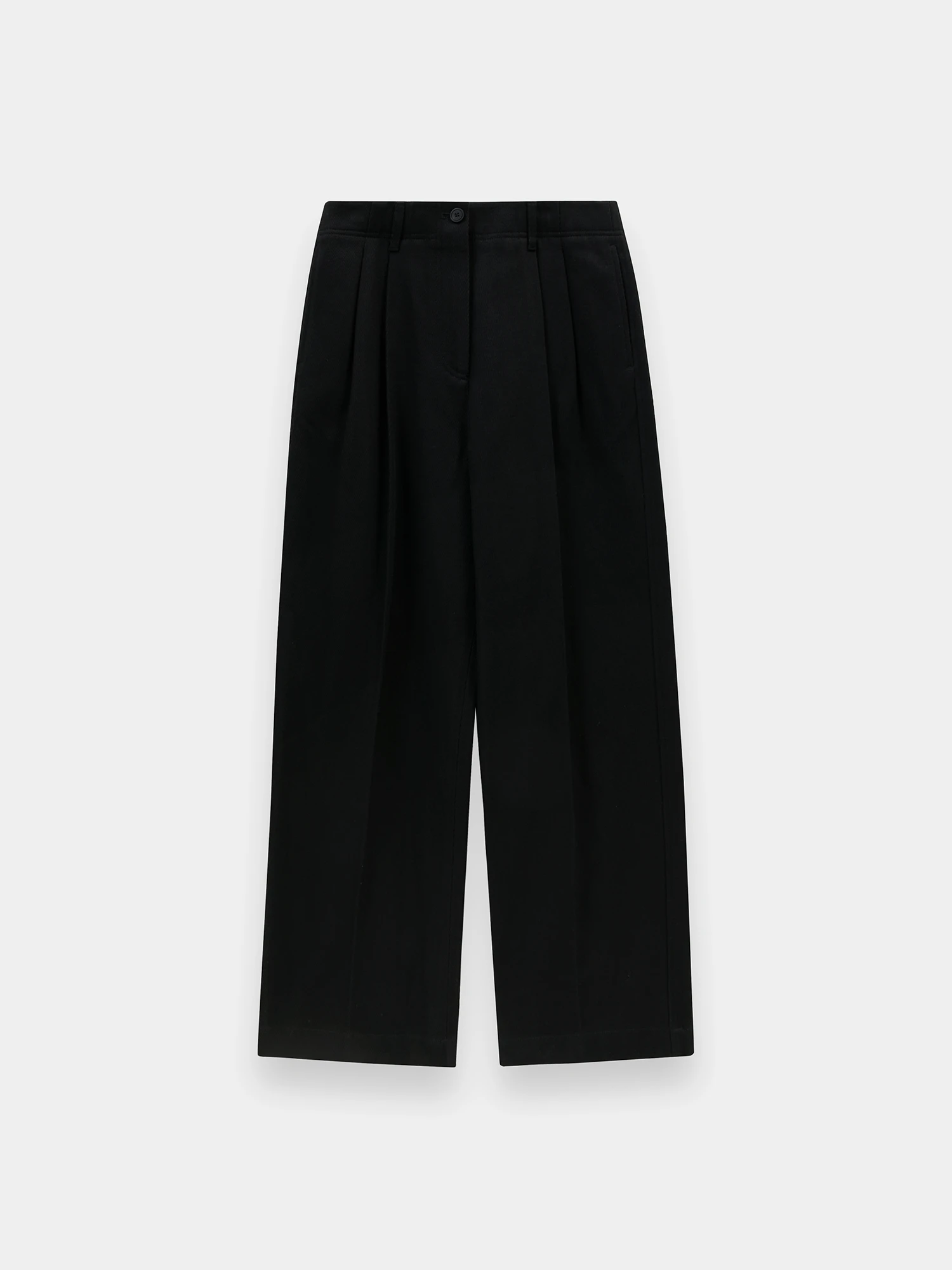 Женские брюки LE17SEPTEMBRE Claire Cotton Twill Black