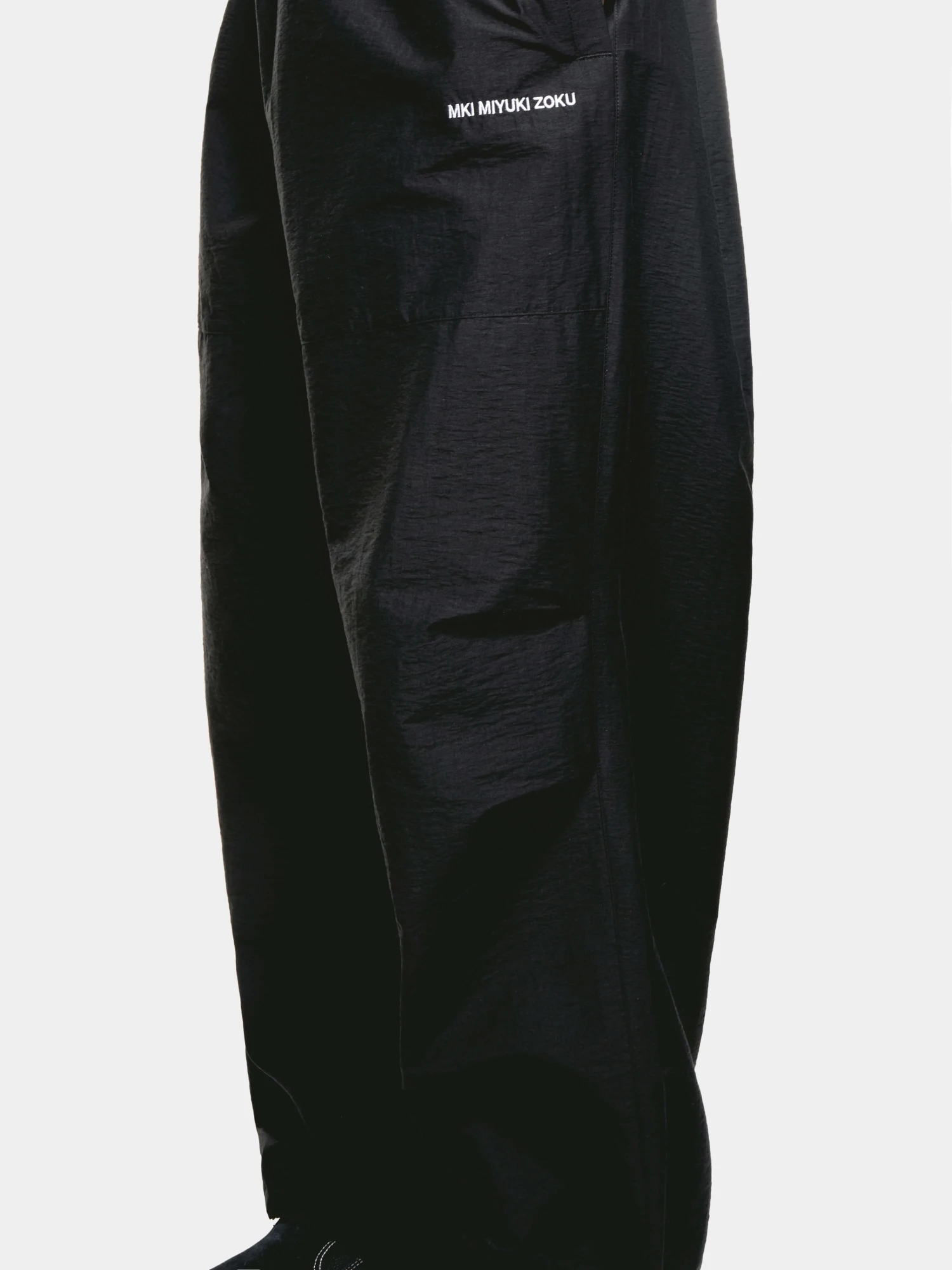 Брюки MKI MIYUKI ZOKU Washed Cotton Nylon Parachite Black