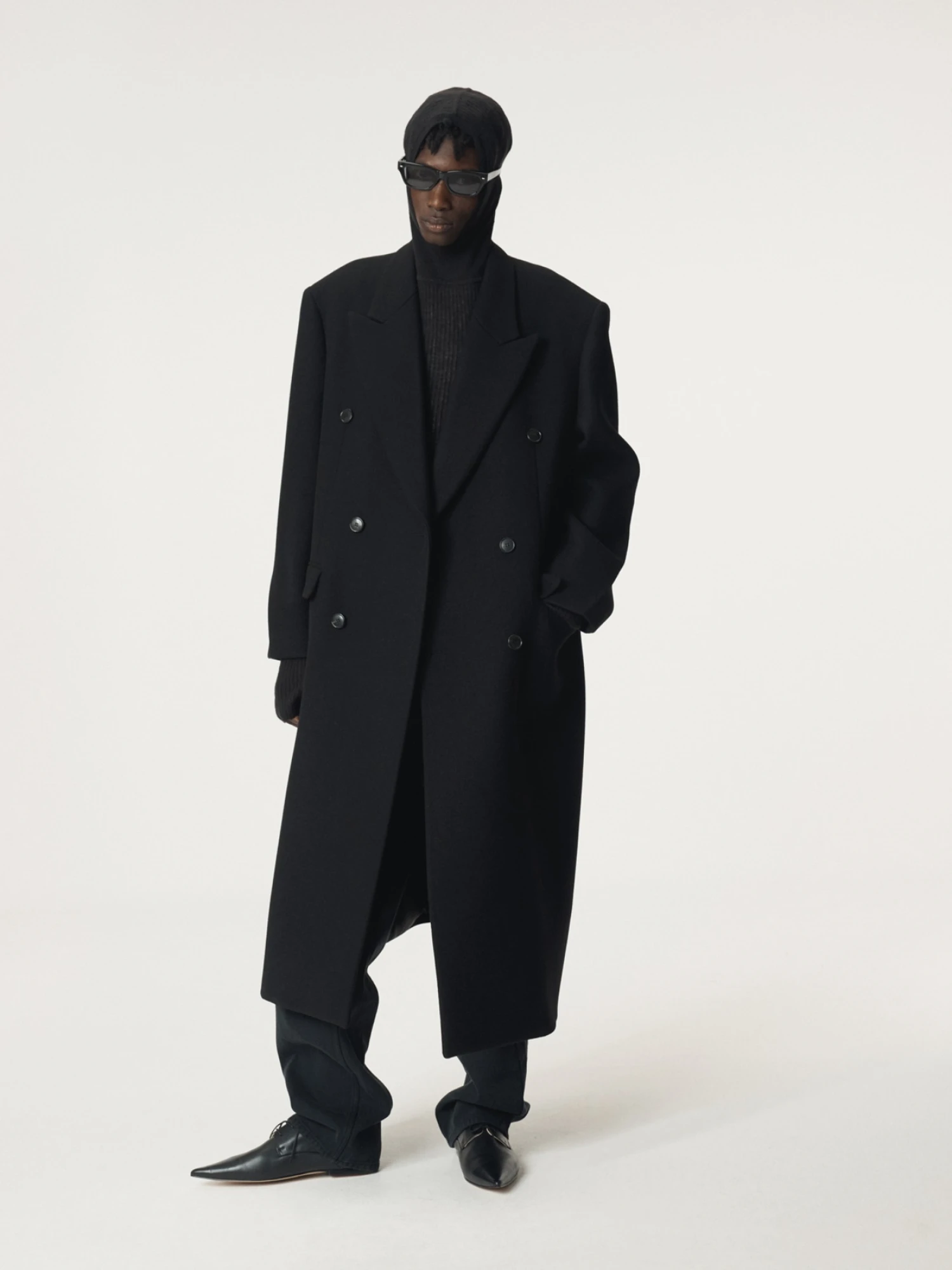 Пальто Recto Classic Tailored Double Breasted Black