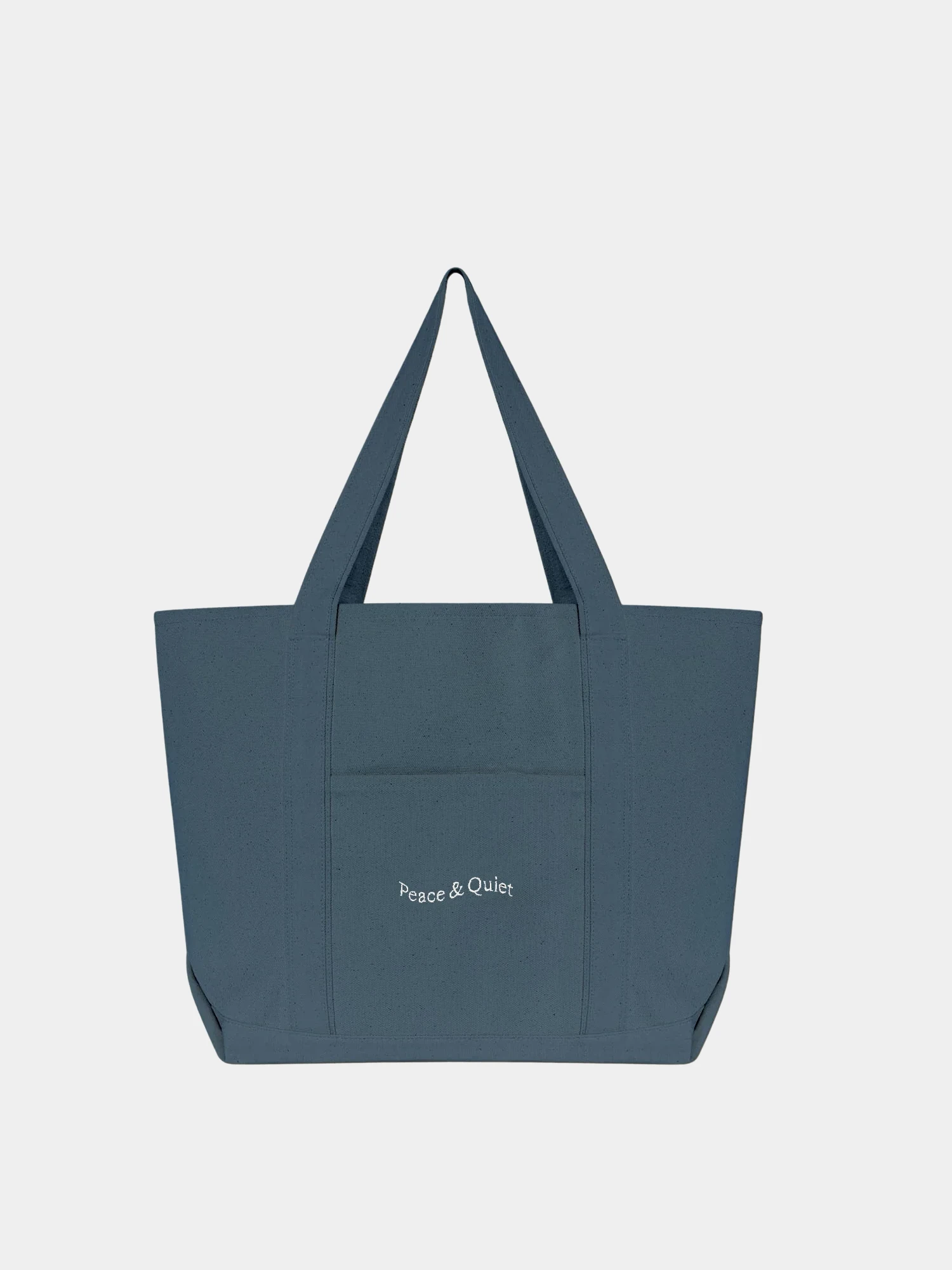 Тоут MUSEUM OF PEACE & QUIET WORDMARK BOAT TOTE Slate