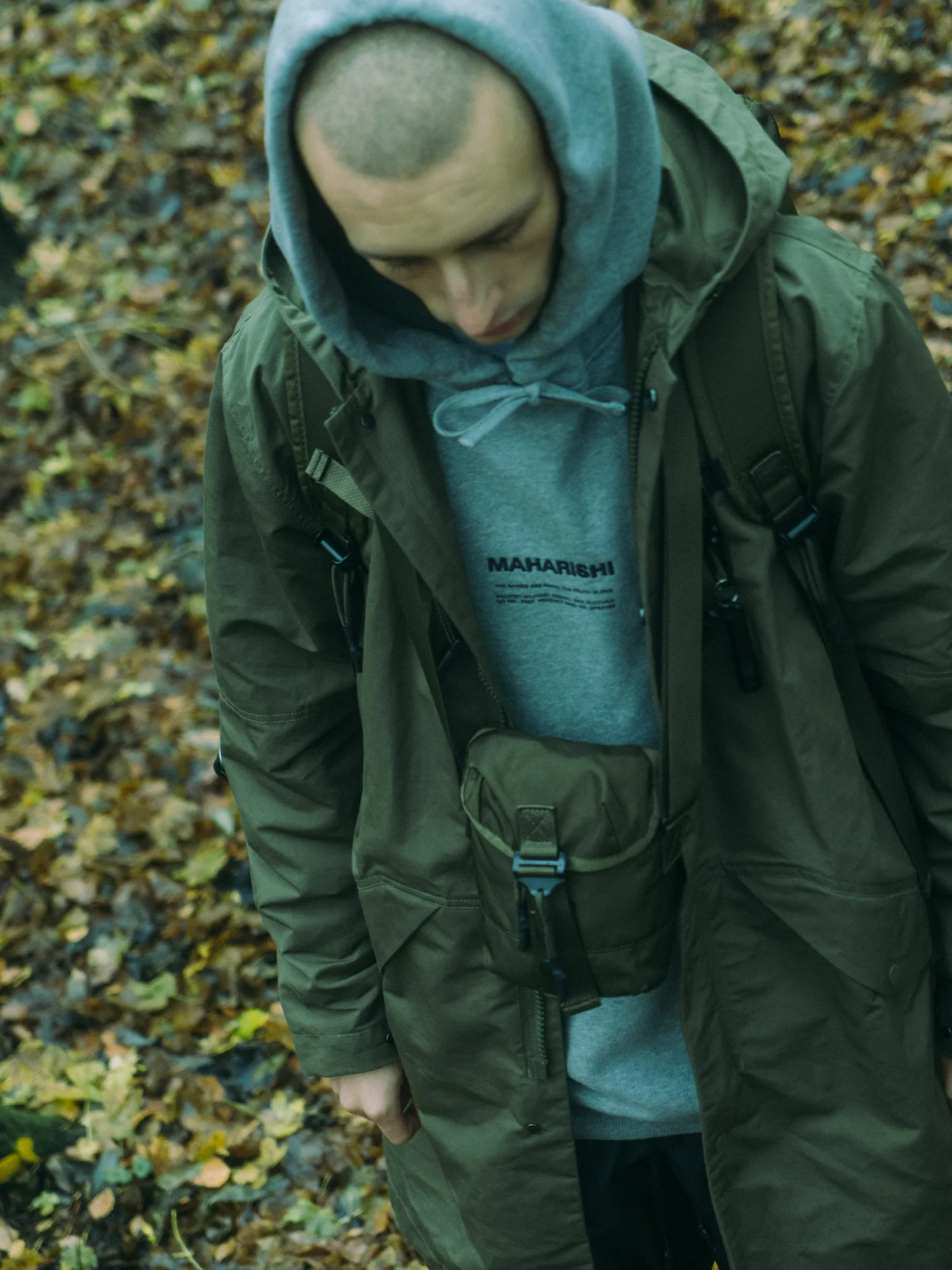 Сумка MAHARISHI 1116 Maha M.A.L.I.C.E. Pouch Olive