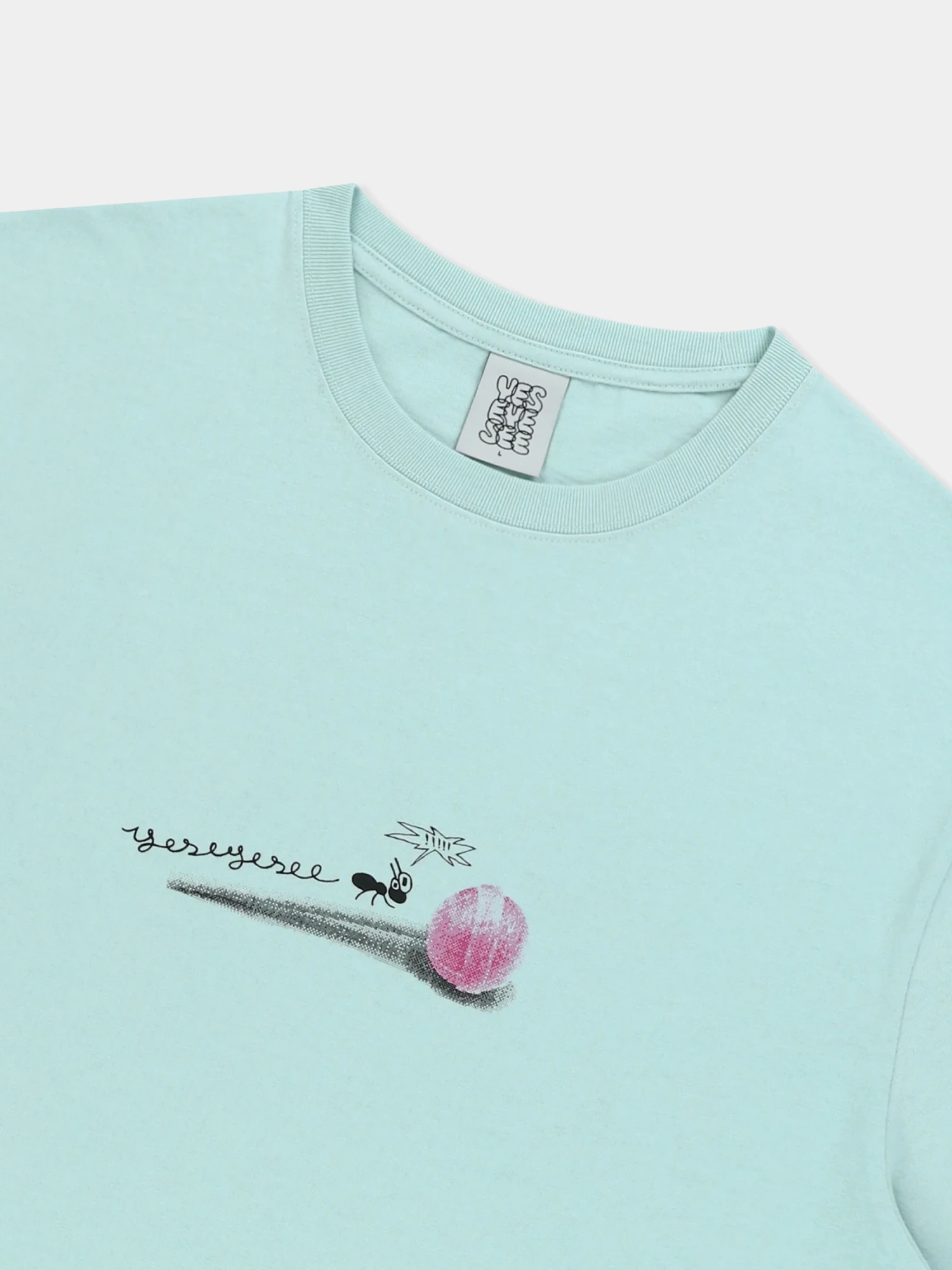 Футболка YESEYESEE Anthill Logo Tee Slate