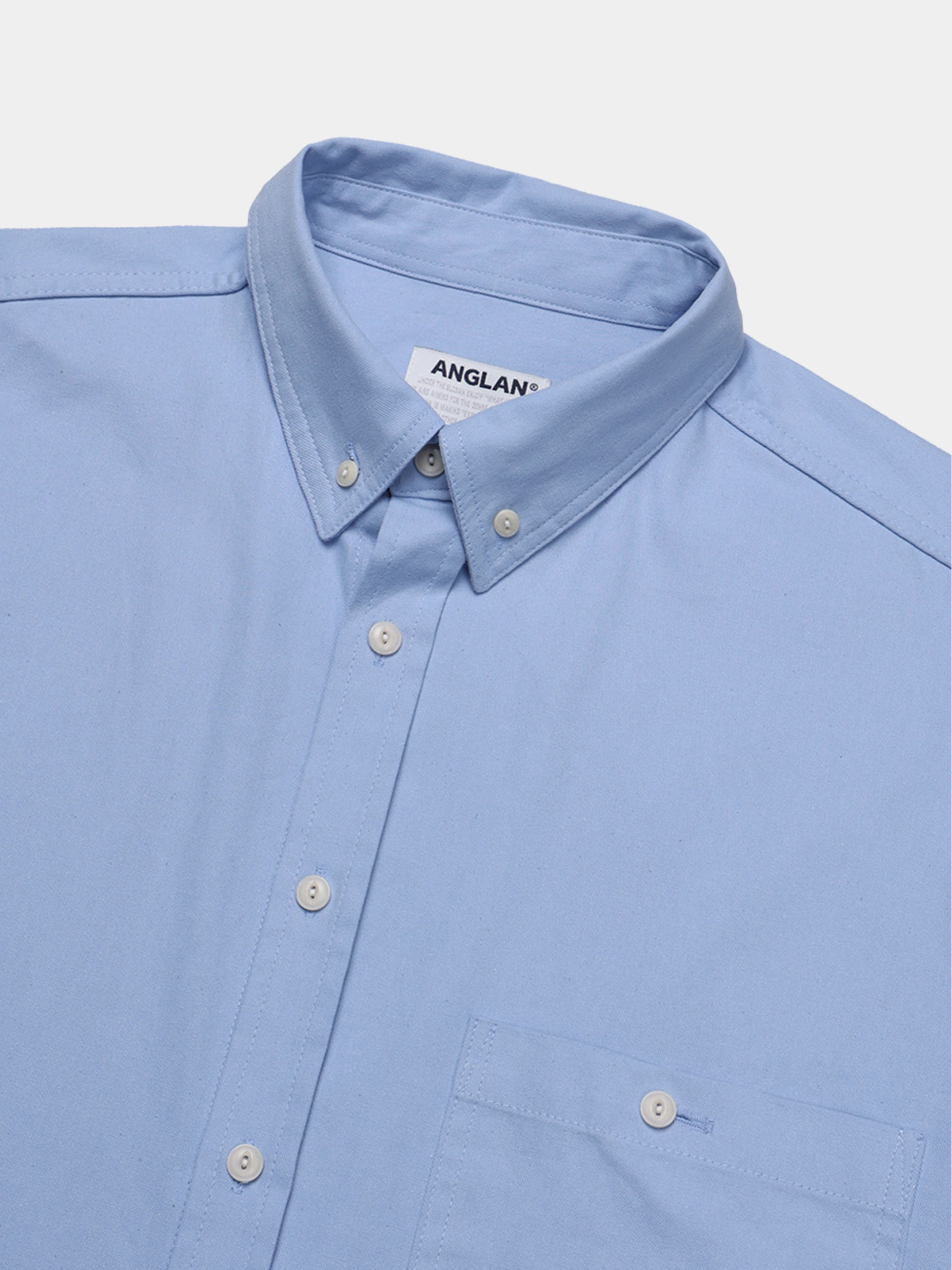 Рубашка ANGLAN Radical Oxford Big Shirt Sky Blue