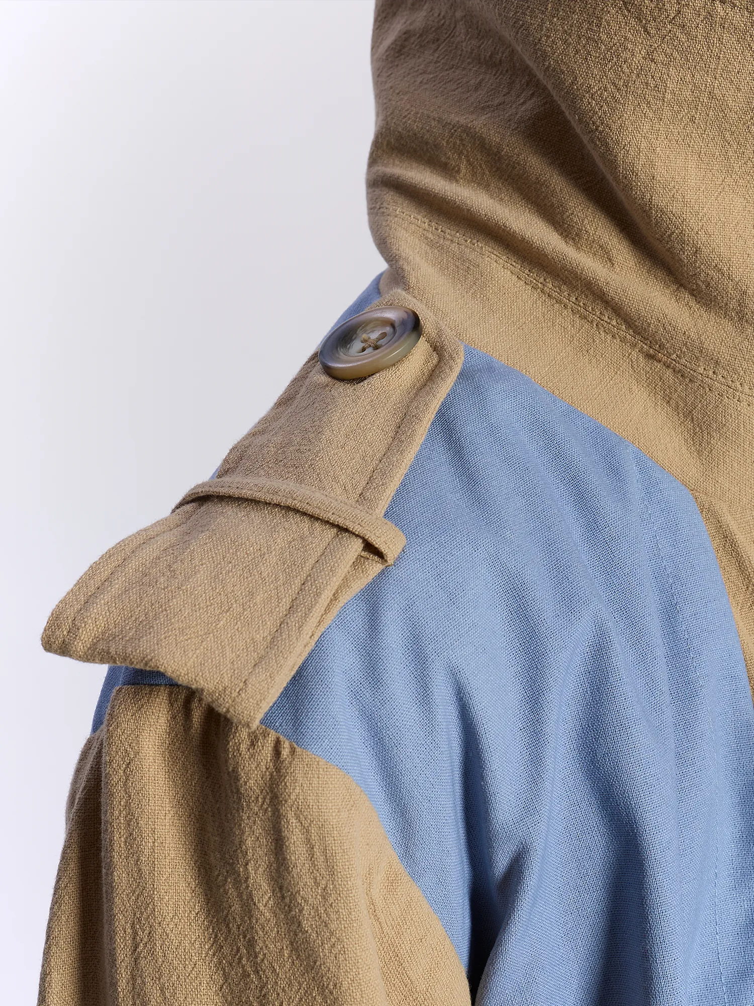 Тренч KidSuper Painted Girl Trench Coat Beige