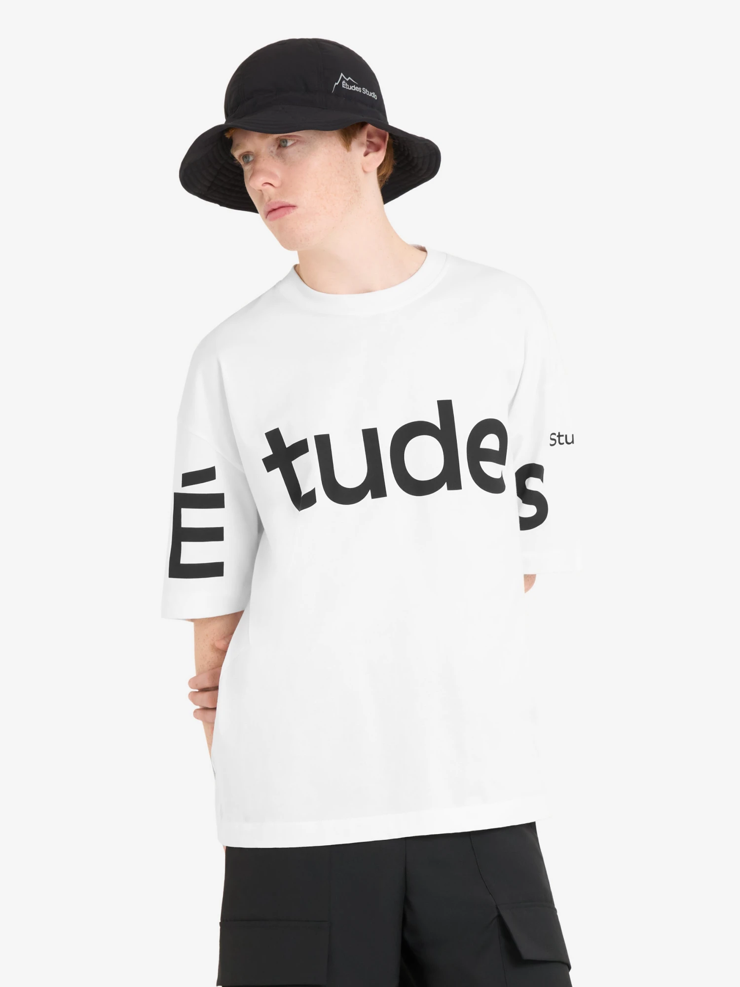 Футболка Études Relax T-shirt Big Études White